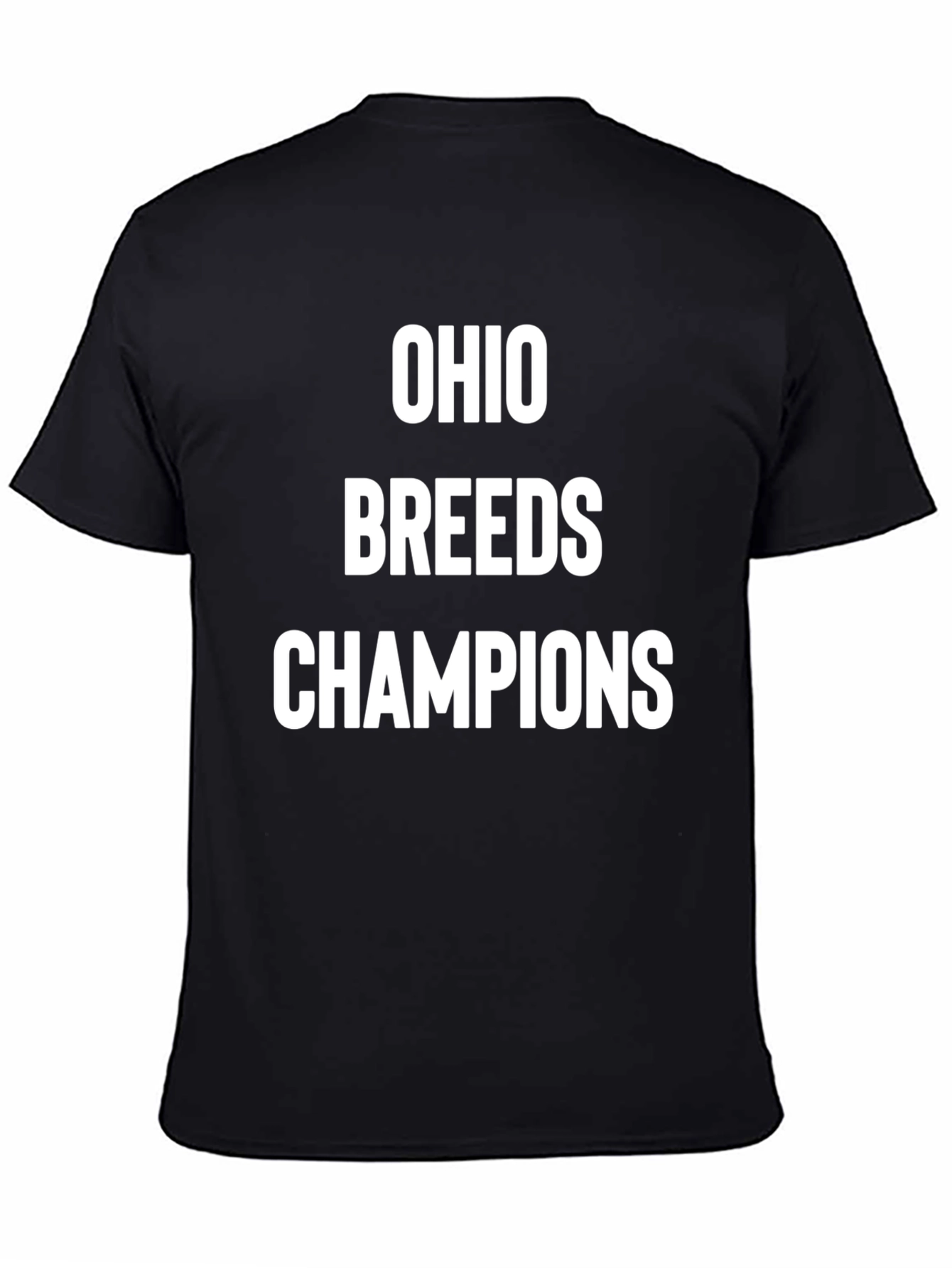Ohio Breeds Champions Black T-Shirt