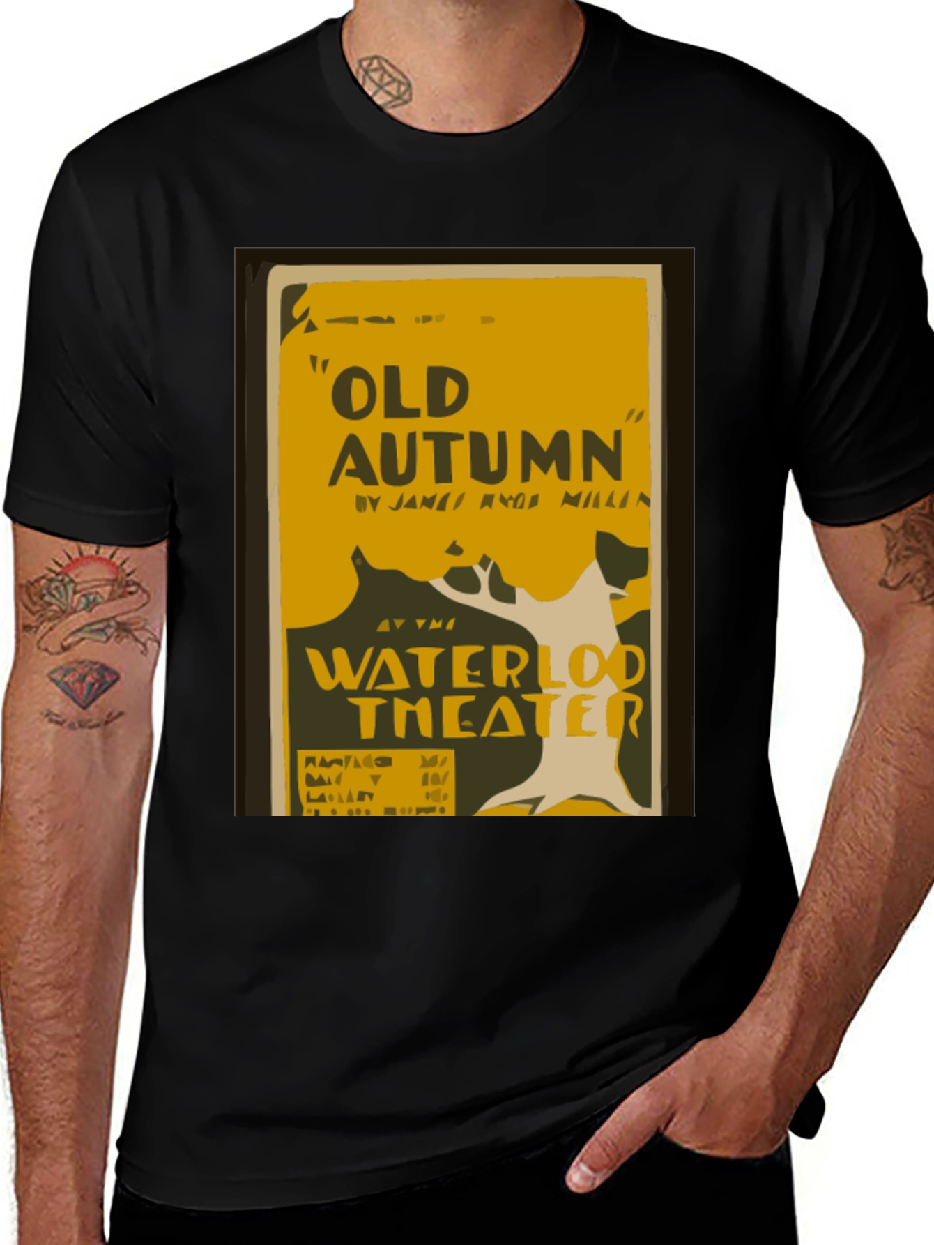 Old Autumn Waterloo Theater T-Shirt