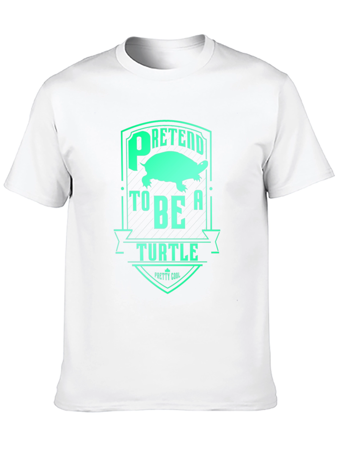 Pretend to Be a Turtle Graphic T-Shirt