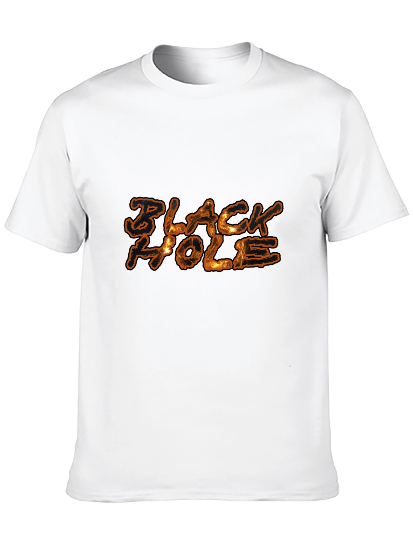 Black Hole Graphic Tee - Premium Cotton T-Shirt