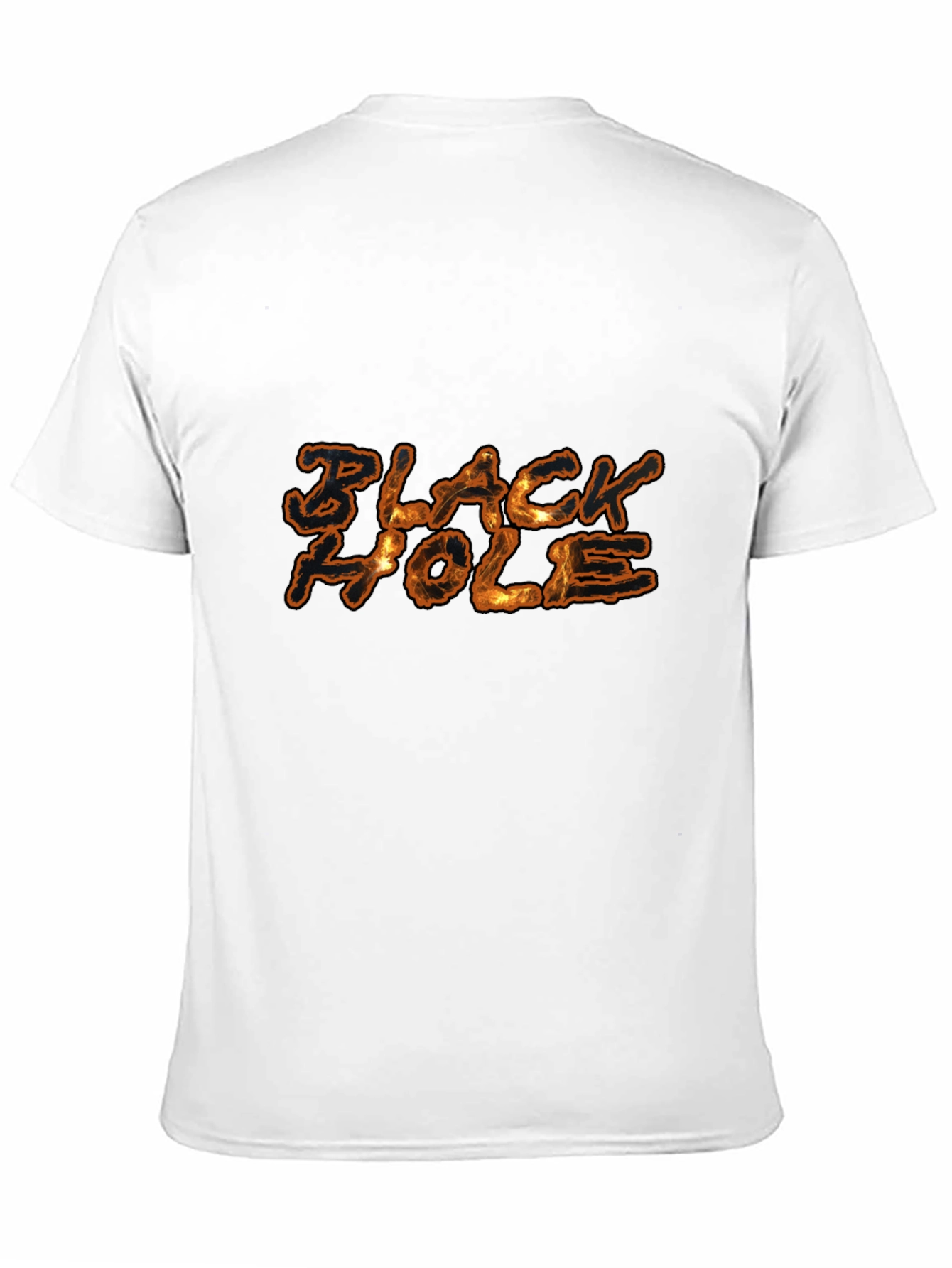 Black Hole Graphic Tee - Premium Cotton T-Shirt