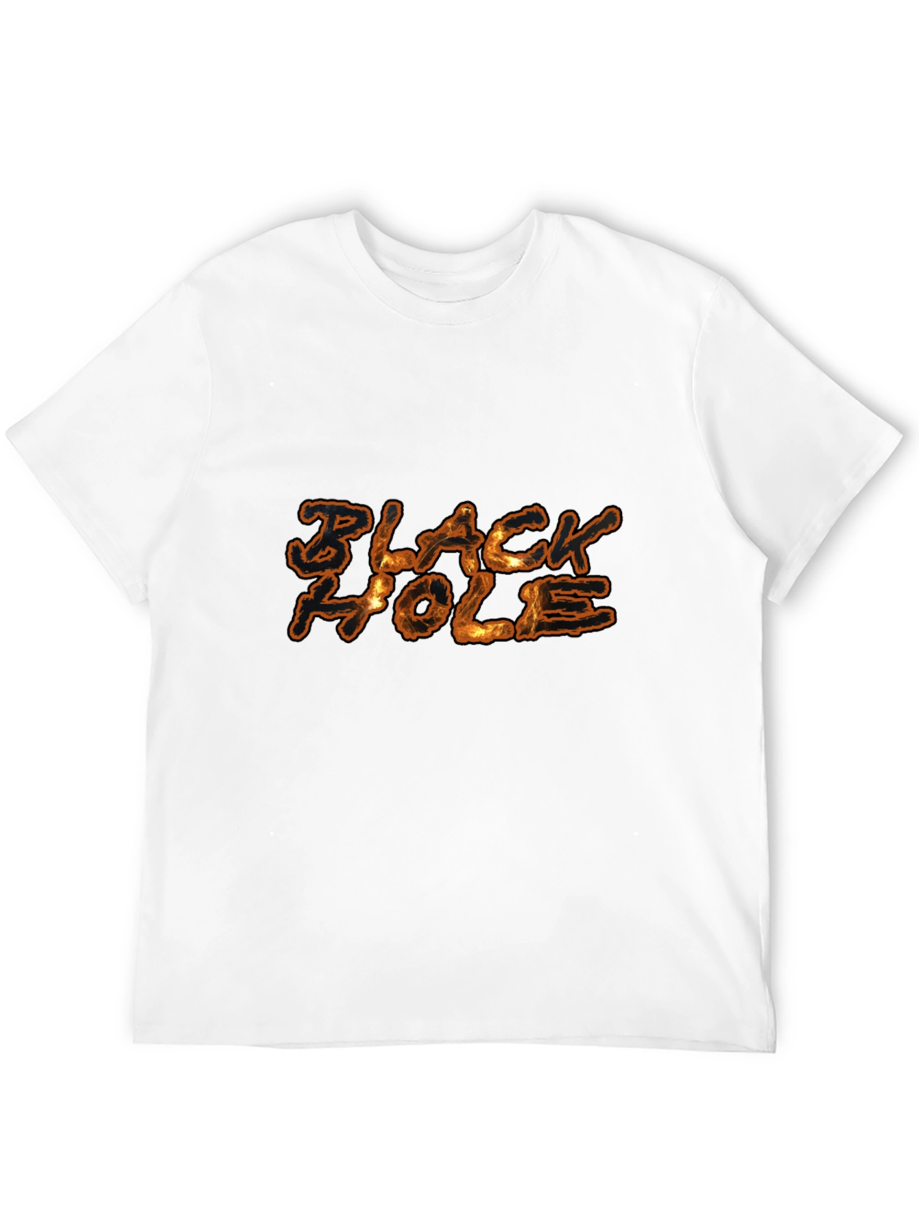 Black Hole Graphic Tee - Premium Cotton T-Shirt