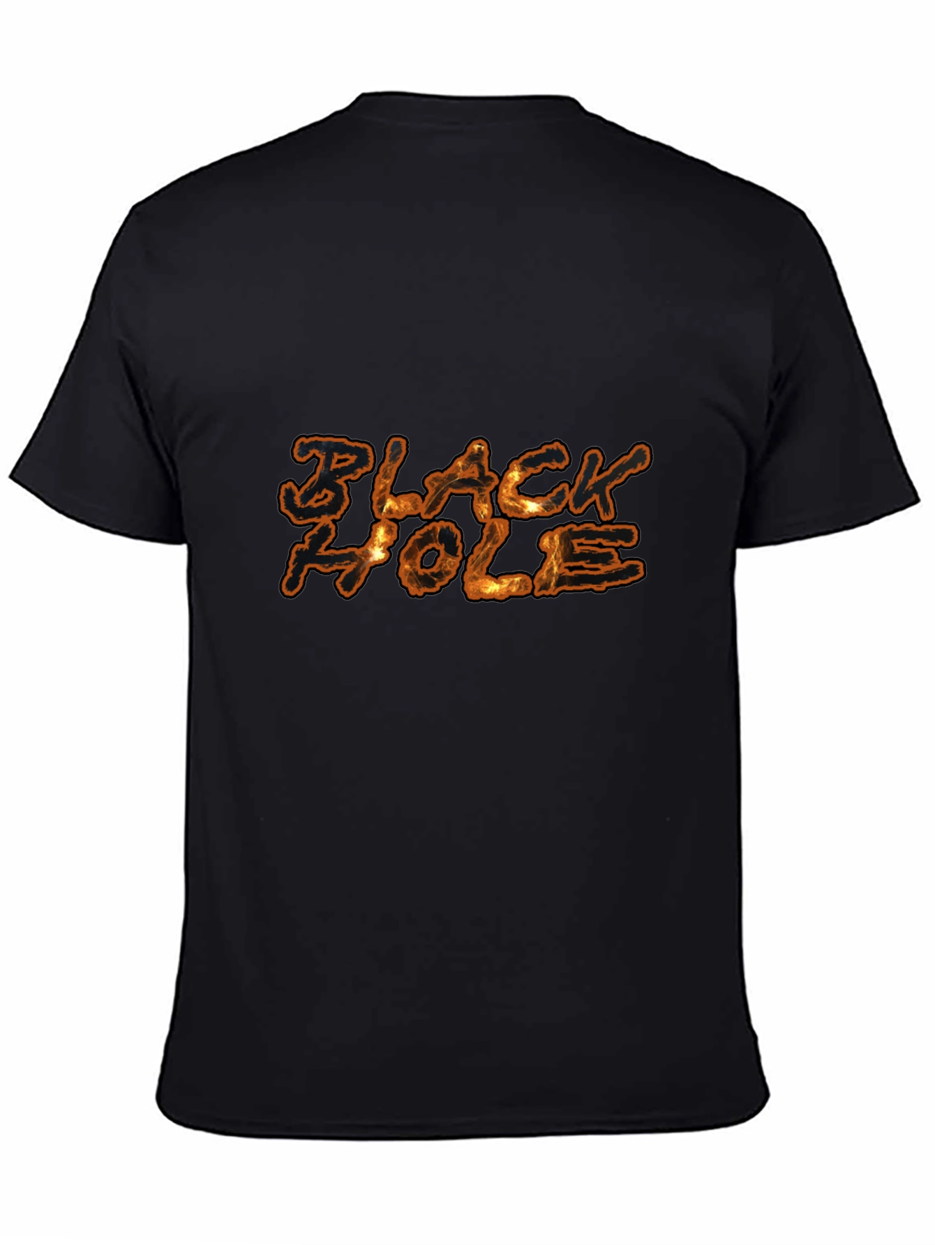 Black Hole Graphic Tee - Premium Cotton T-Shirt