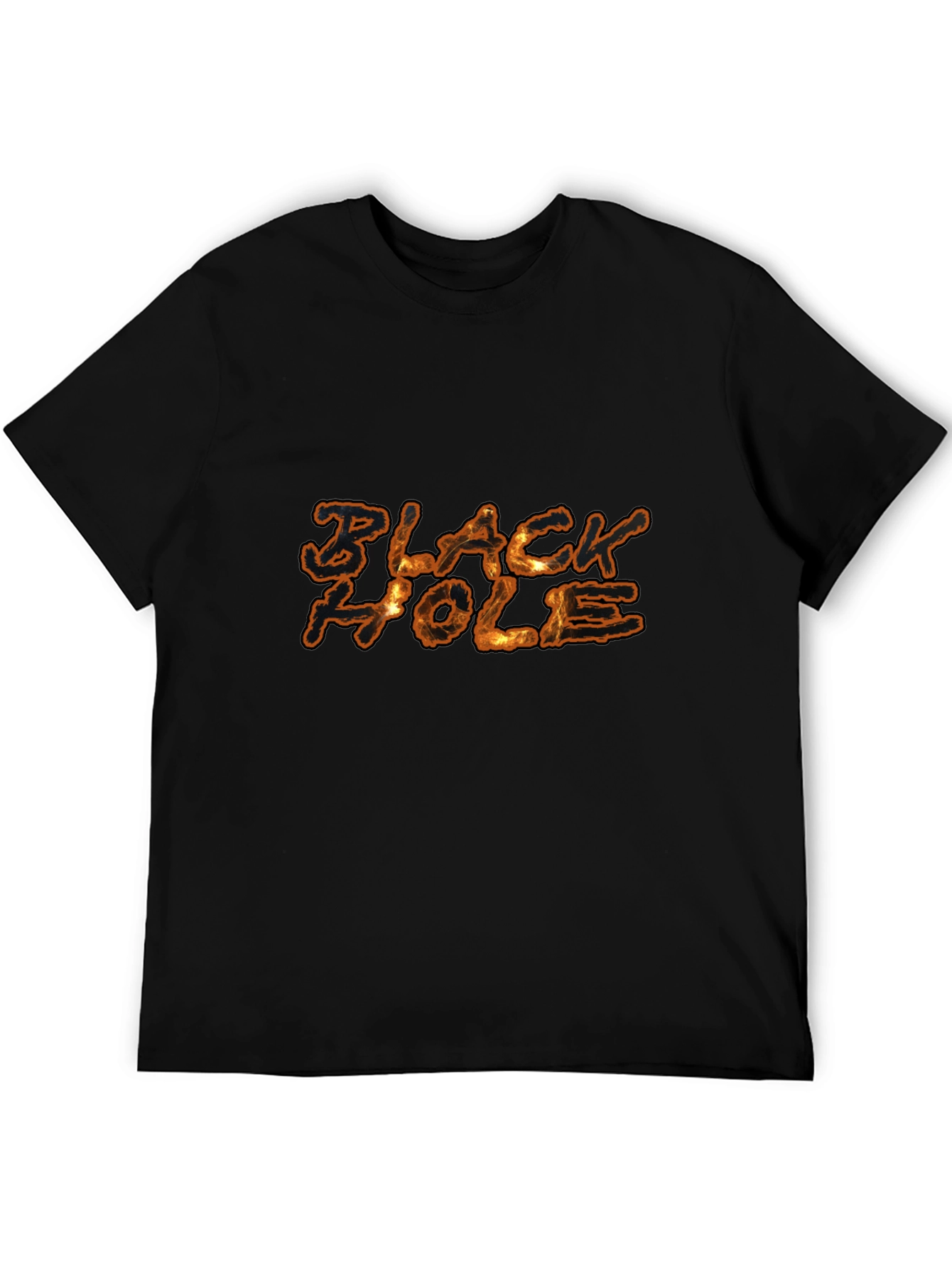 Black Hole Graphic Tee - Premium Cotton T-Shirt