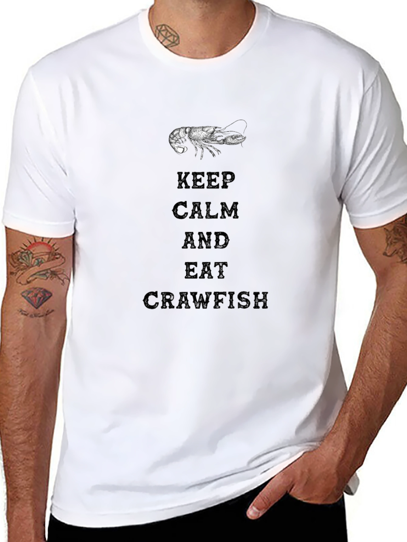Keep Calm and Eat Crawfish T-Shirt