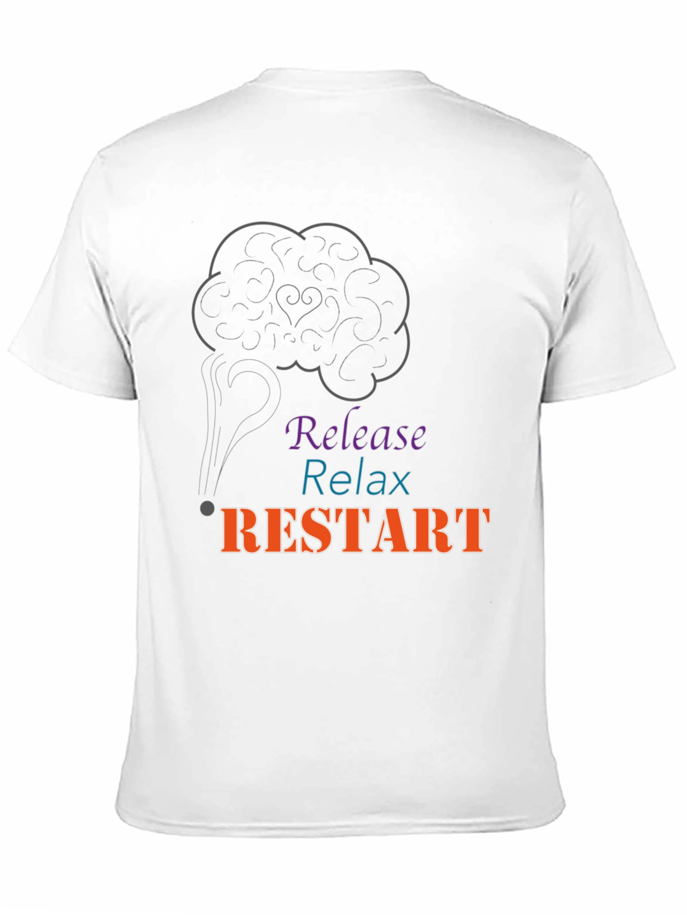 Release Relax Restart Graphic T-Shirt