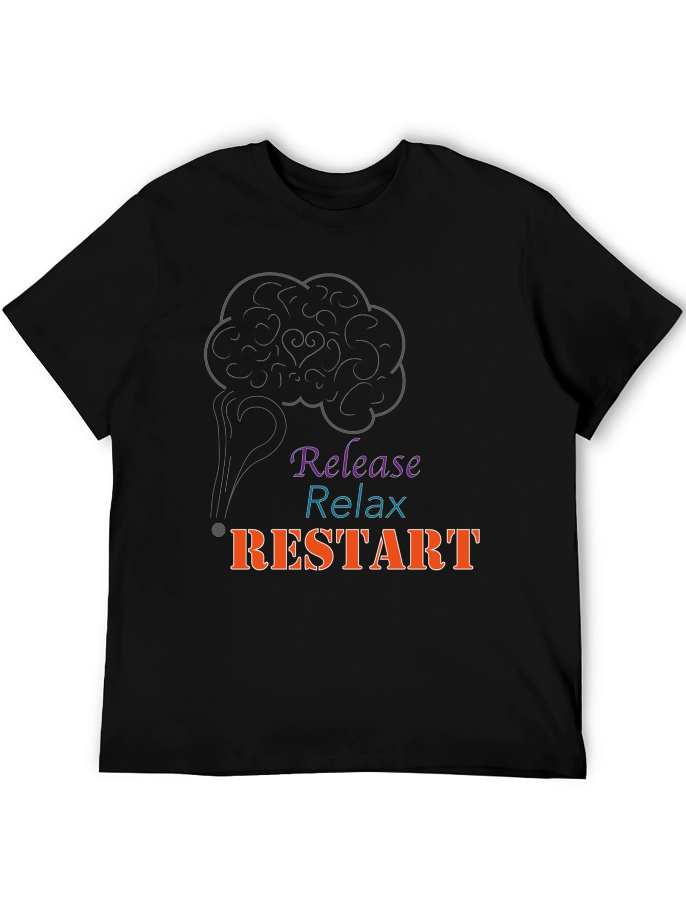 Release Relax Restart Graphic T-Shirt