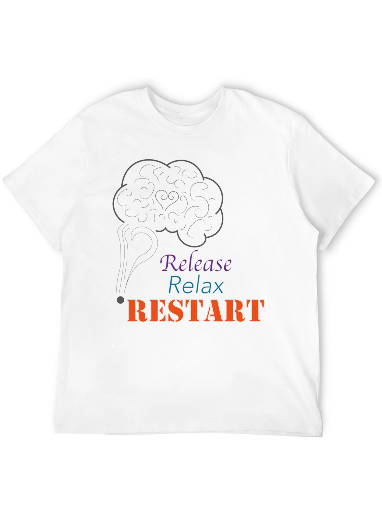 Release Relax Restart Graphic T-Shirt