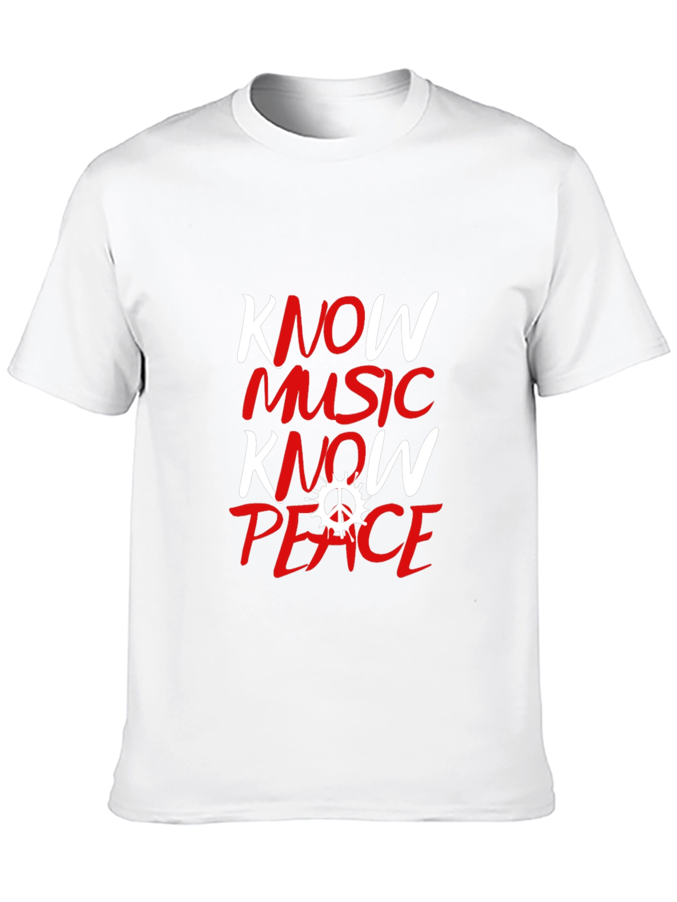Know Music Know Peace Graphic Tee