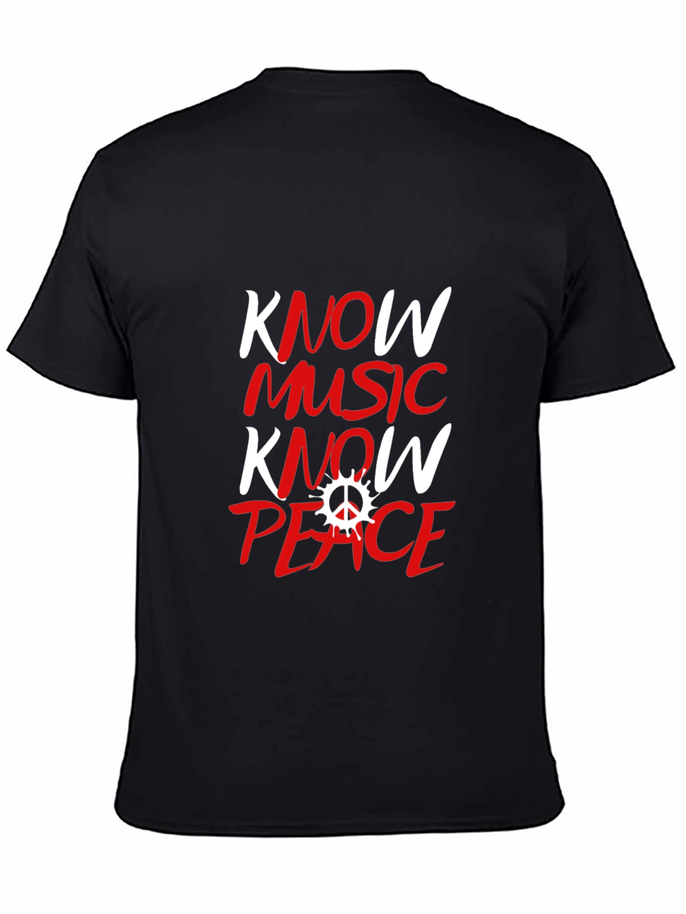 Know Music Know Peace Graphic Tee