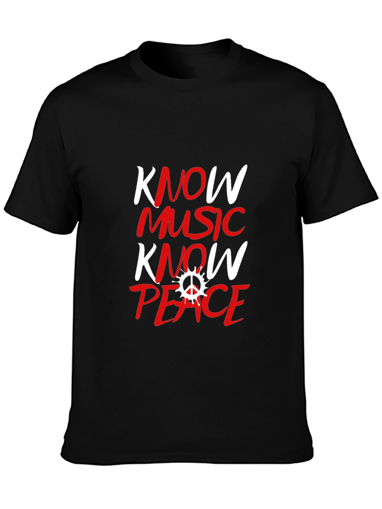 Know Music Know Peace Graphic Tee
