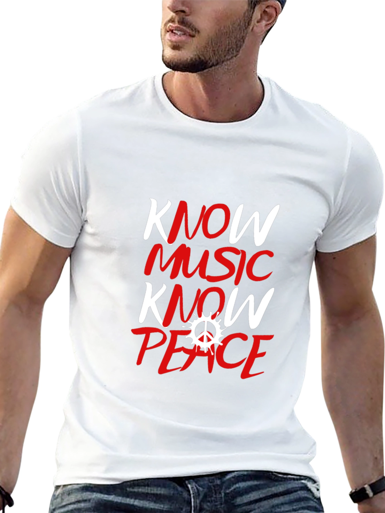 Know Music Know Peace Graphic Tee