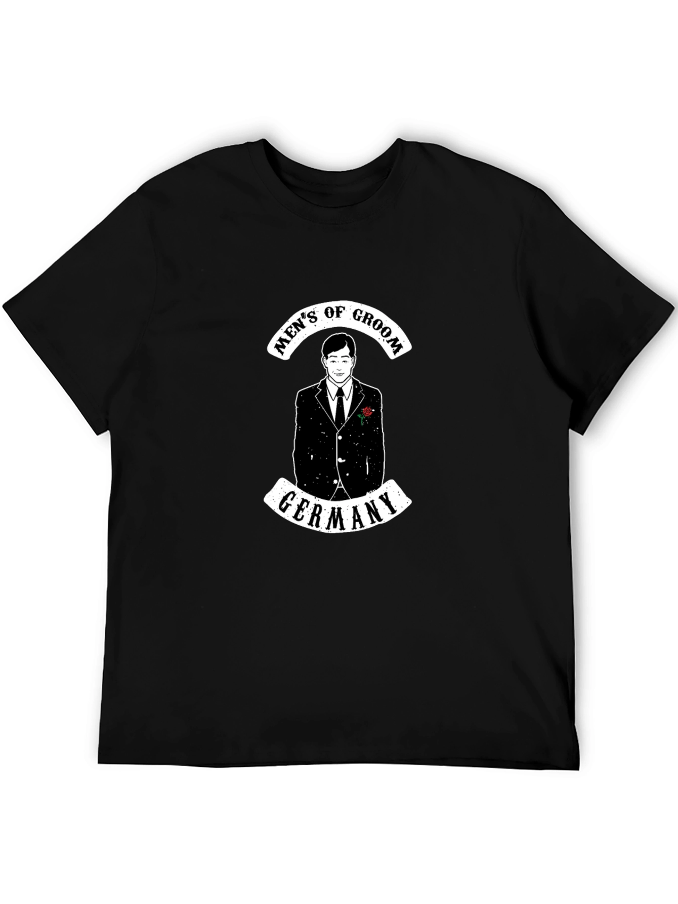 Mens of Groom Germany Graphic T-Shirt