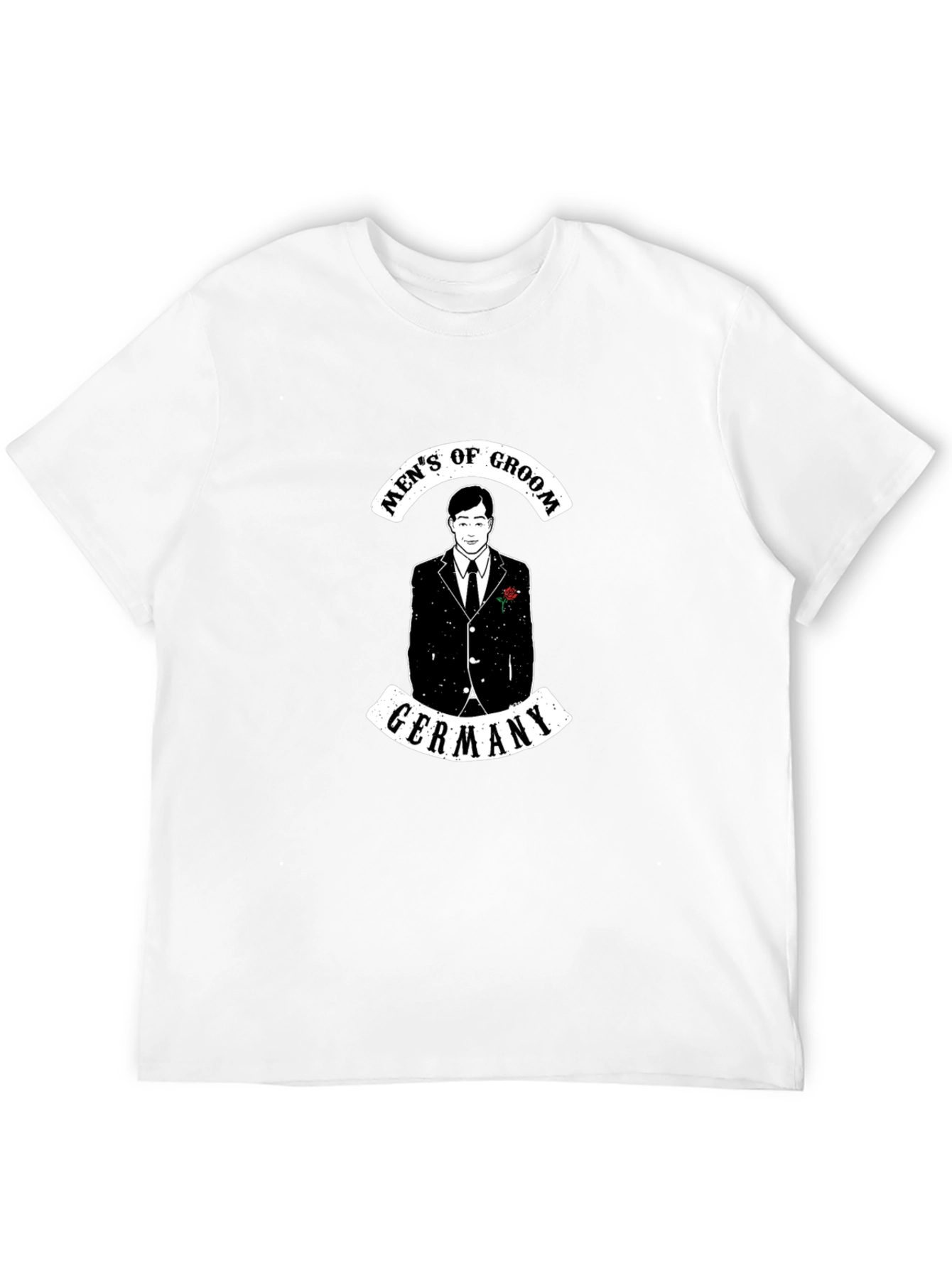 Mens of Groom Germany Graphic T-Shirt