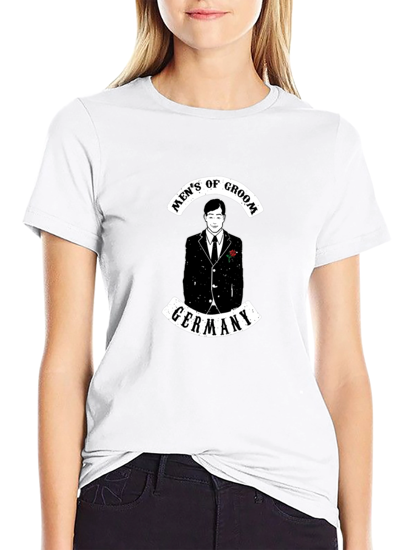 Mens of Groom Germany Graphic T-Shirt