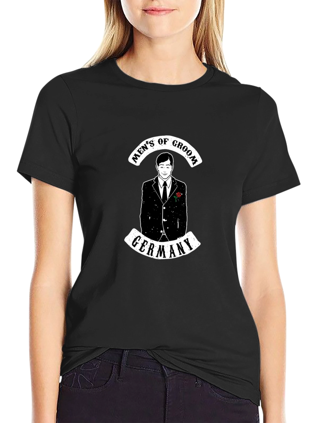 Mens of Groom Germany Graphic T-Shirt