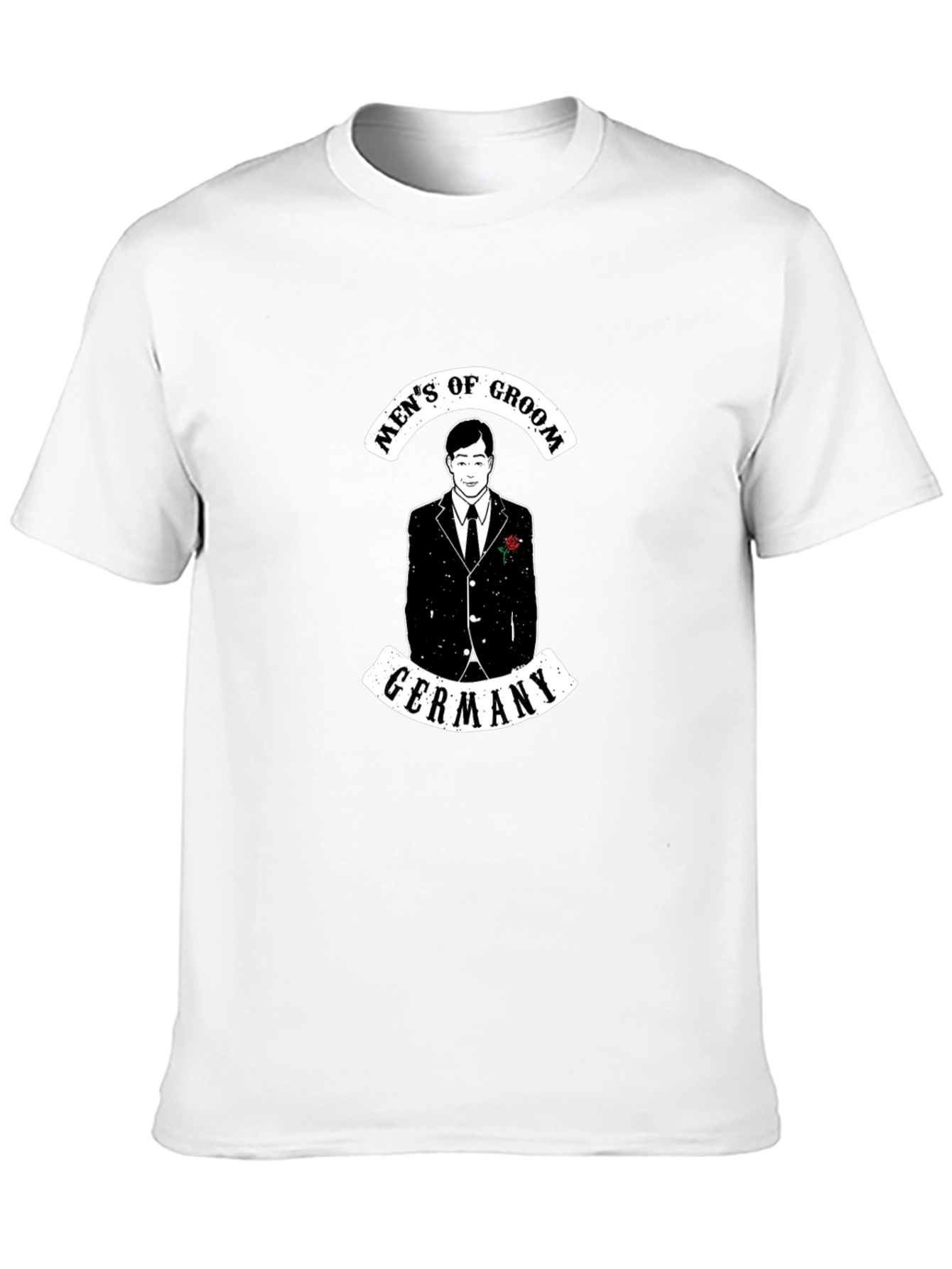 Mens of Groom Germany Graphic T-Shirt