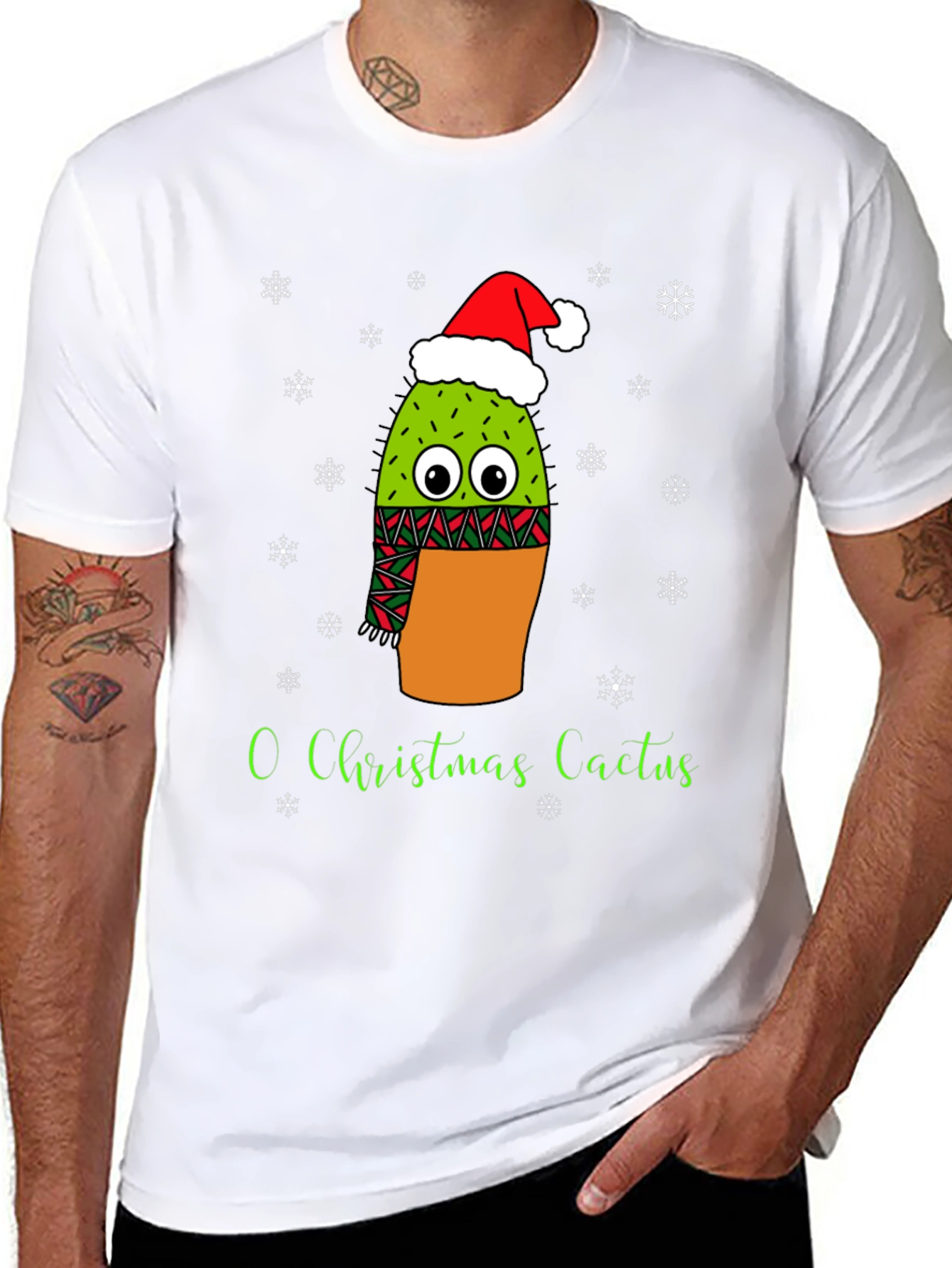 O Christmas Cactus Graphic Tee
