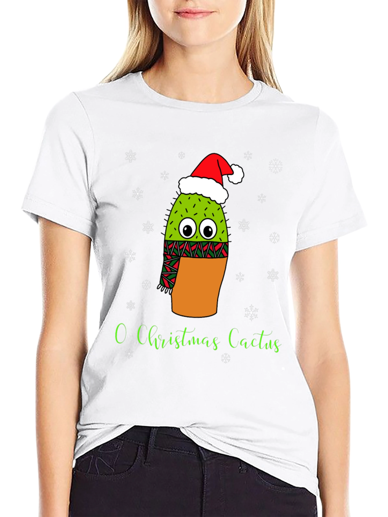 O Christmas Cactus Graphic Tee