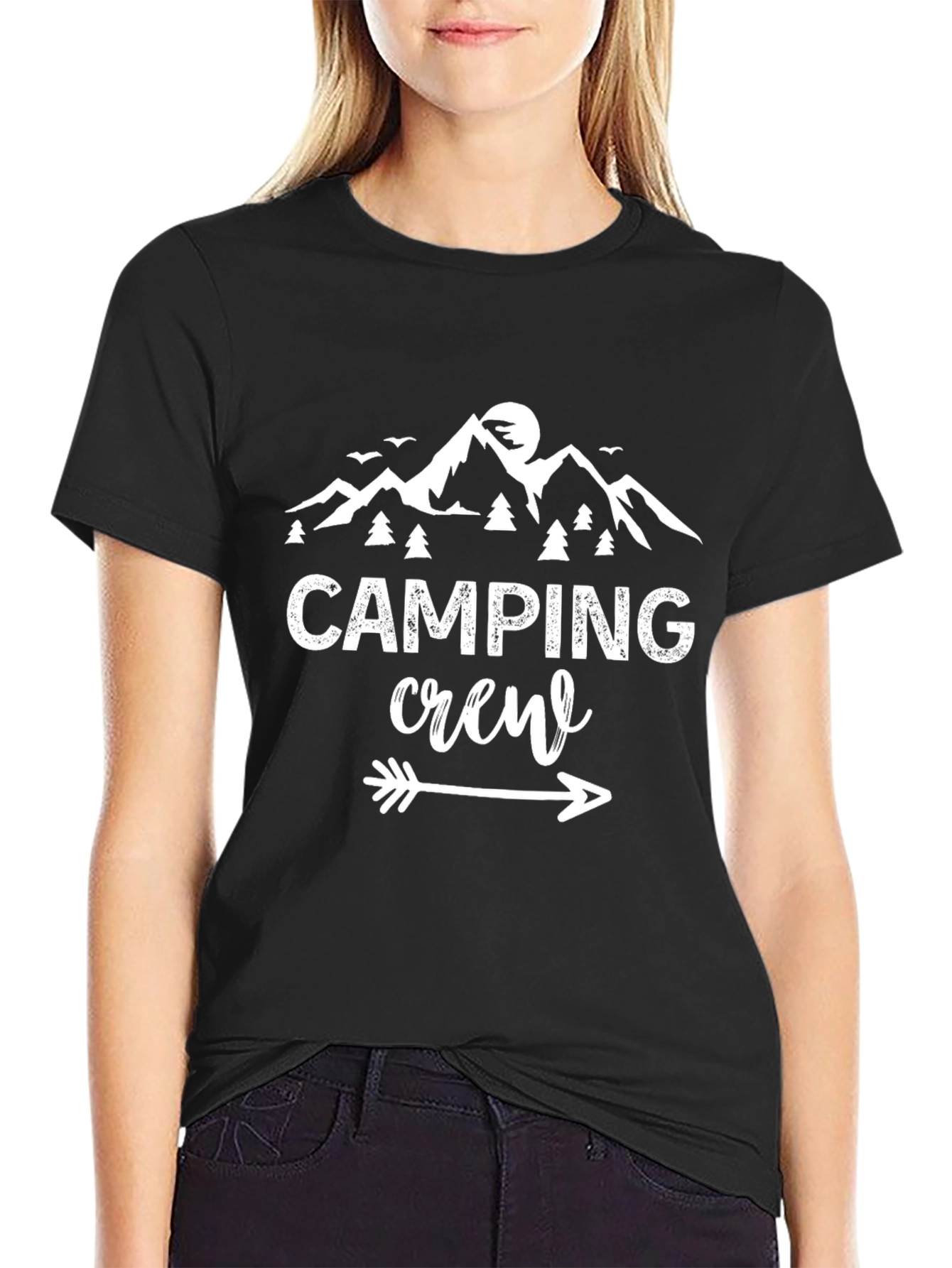 Camping Crew Graphic Tee - Adventure Shirt