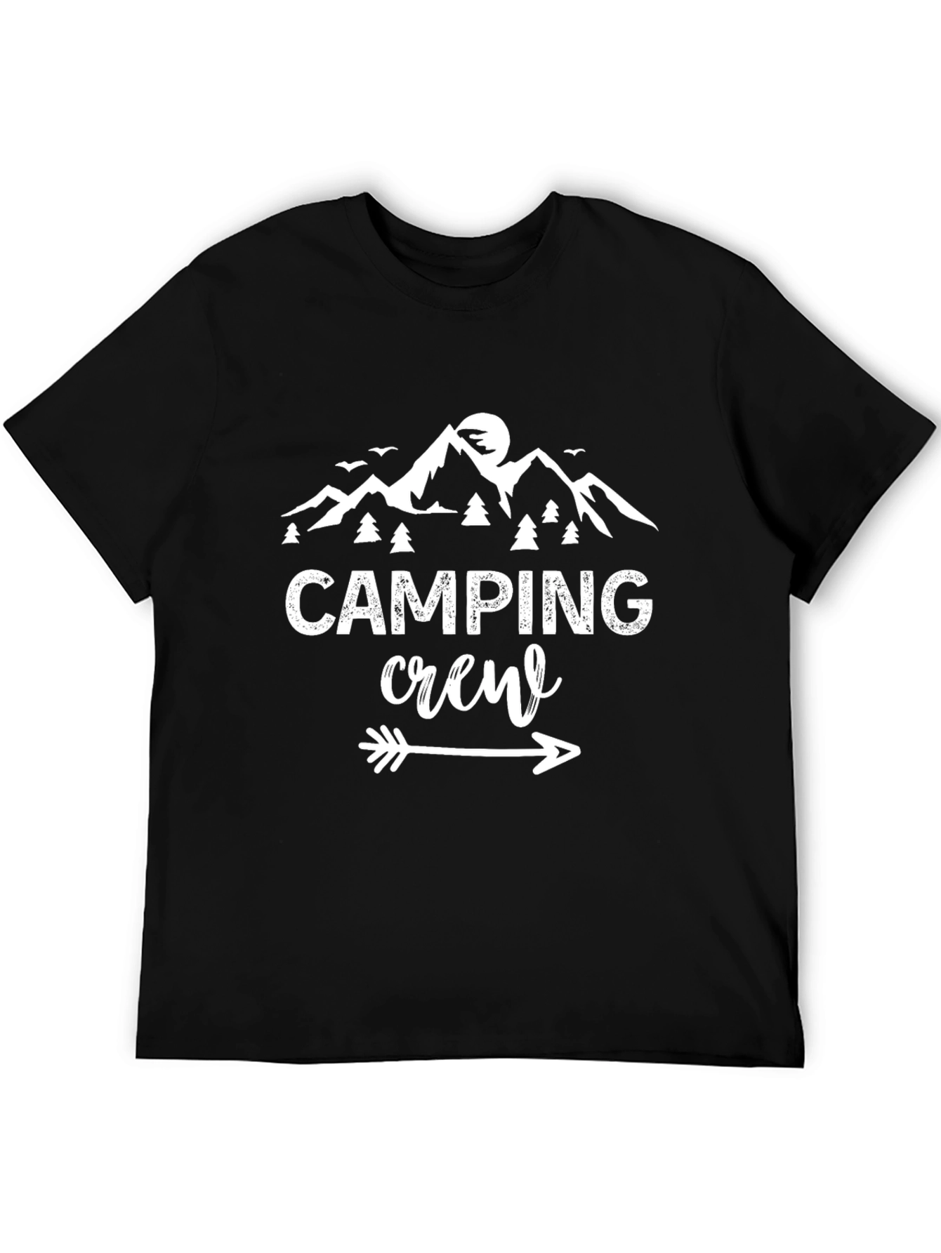 Camping Crew Graphic Tee - Adventure Shirt