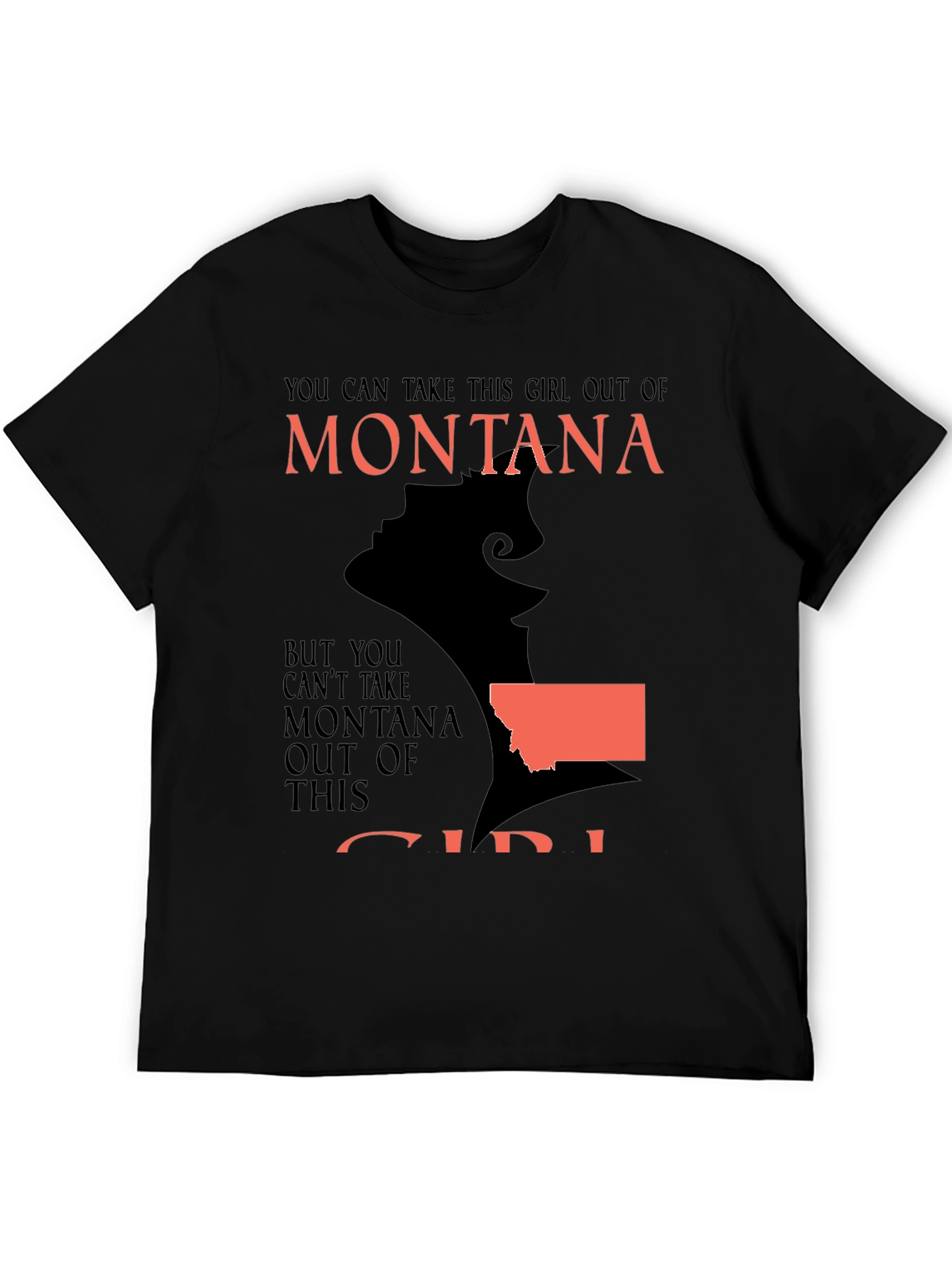 Montana Girl T-Shirt - State Pride Tee