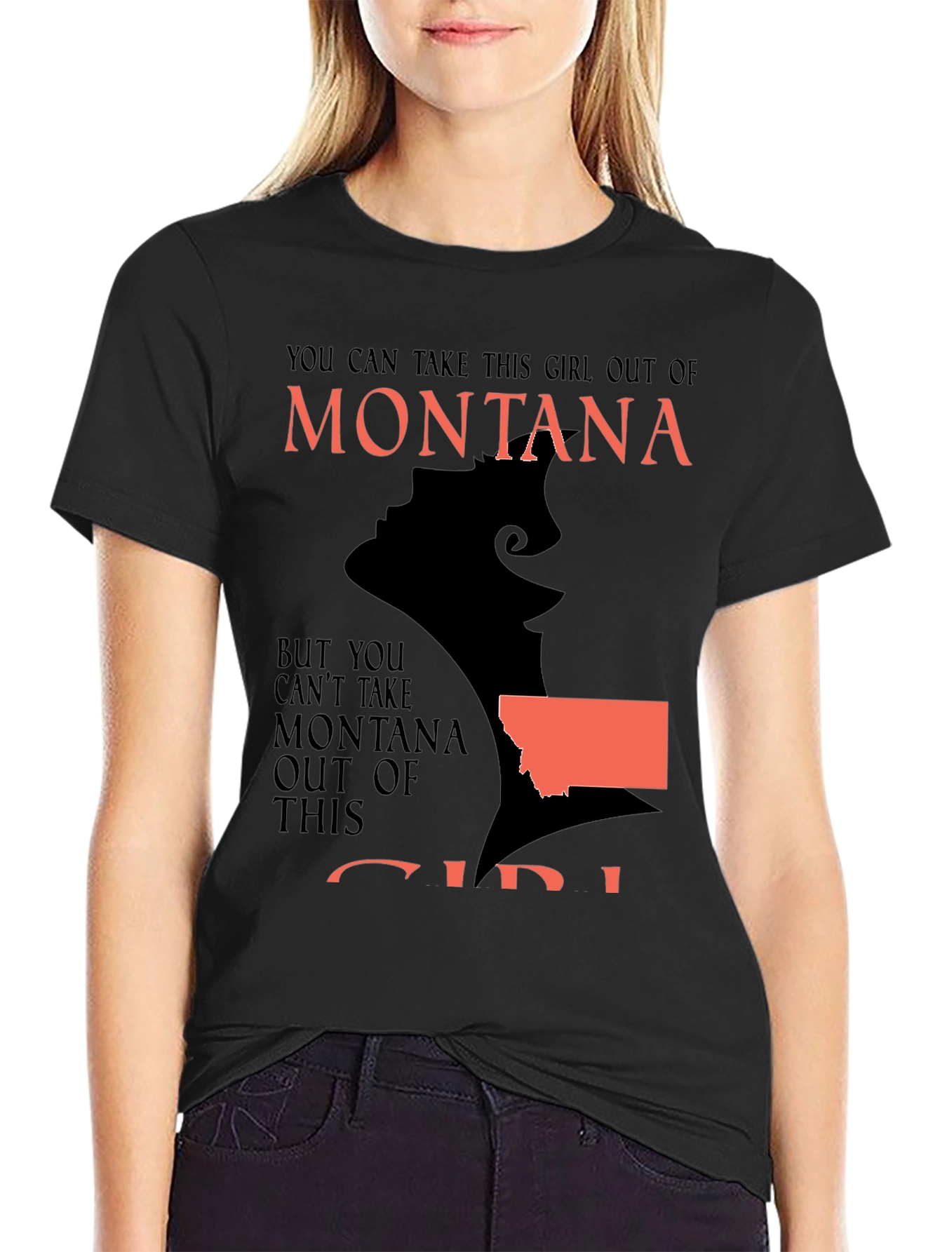 Montana Girl T-Shirt - State Pride Tee
