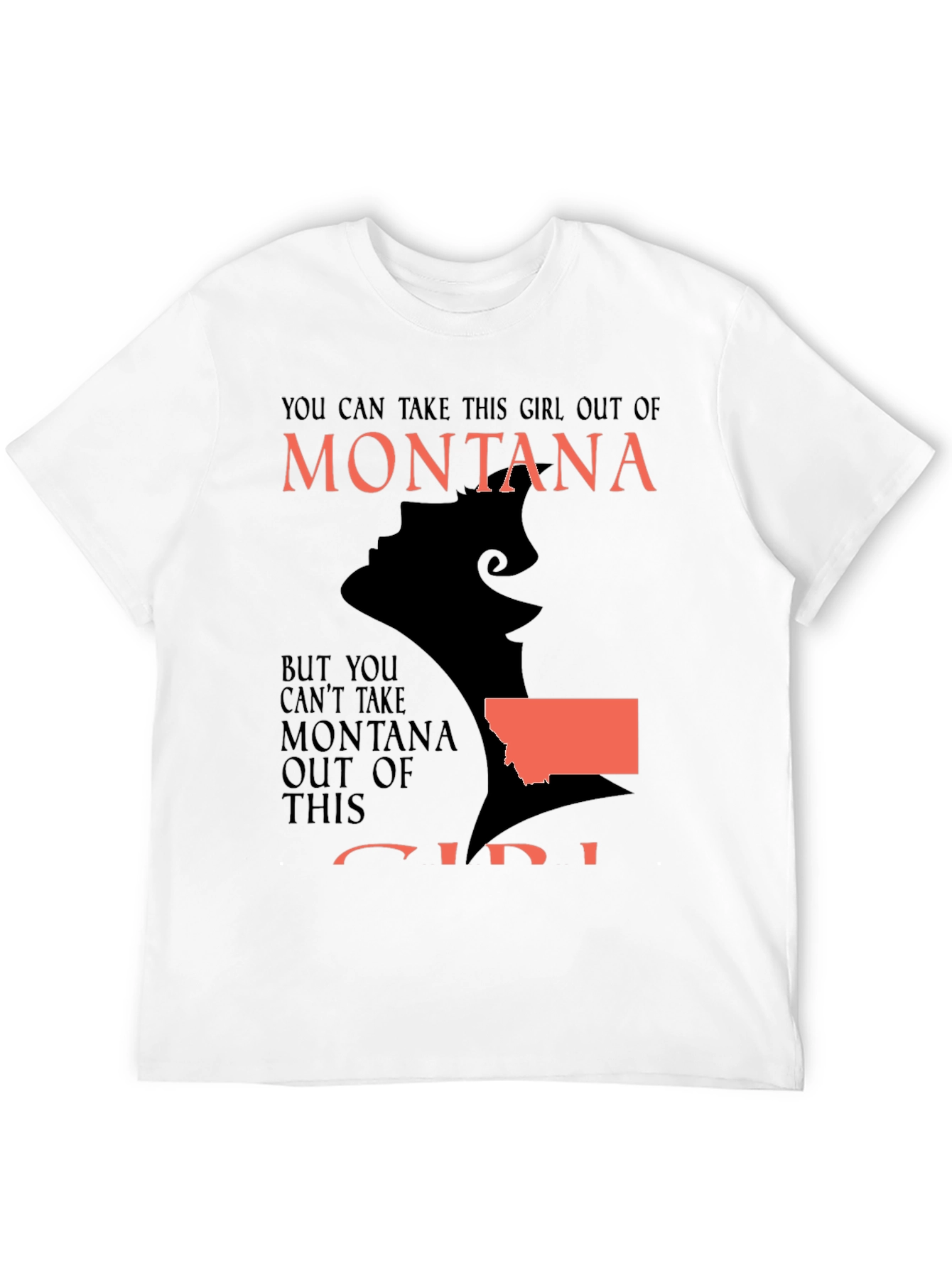 Montana Girl T-Shirt - State Pride Tee