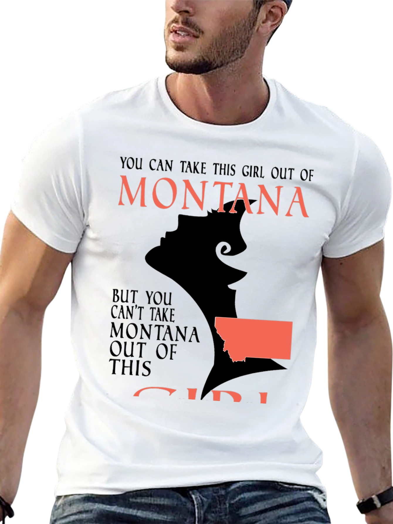 Montana Girl T-Shirt - State Pride Tee
