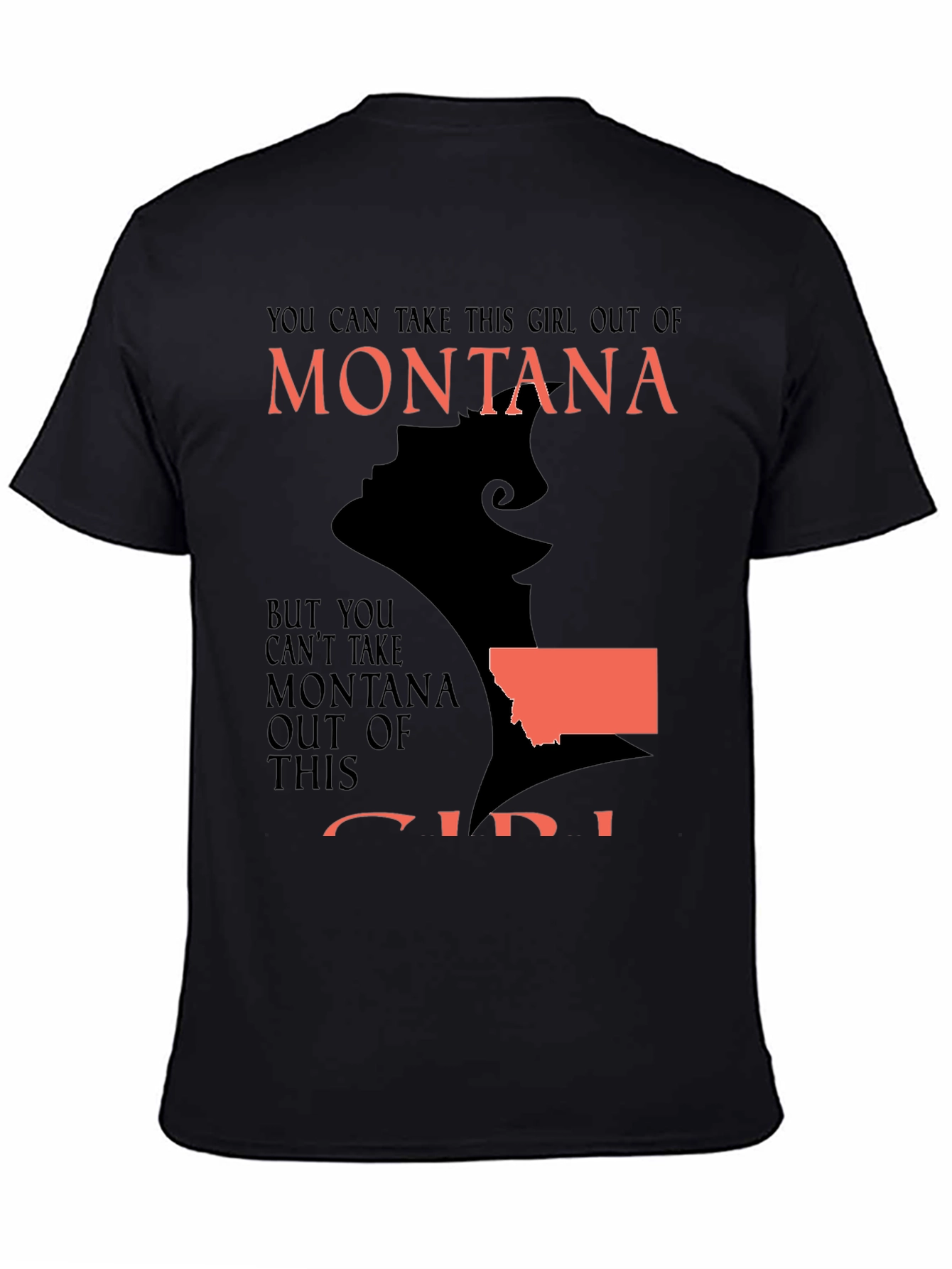 Montana Girl T-Shirt - State Pride Tee