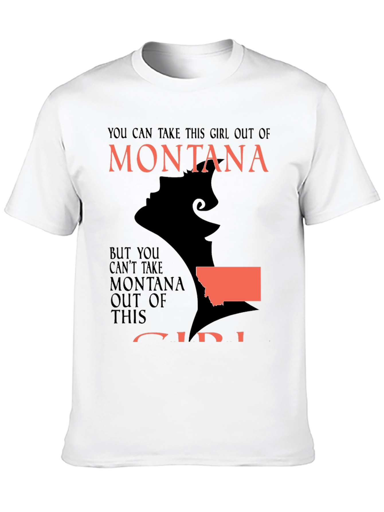 Montana Girl T-Shirt - State Pride Tee