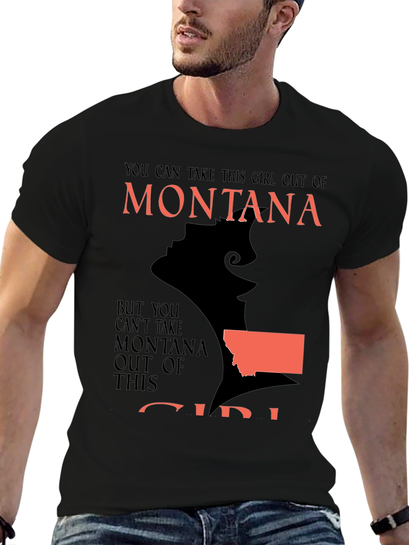 Montana Girl T-Shirt - State Pride Tee