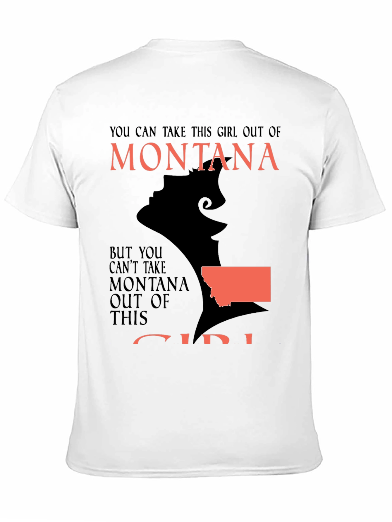 Montana Girl T-Shirt - State Pride Tee