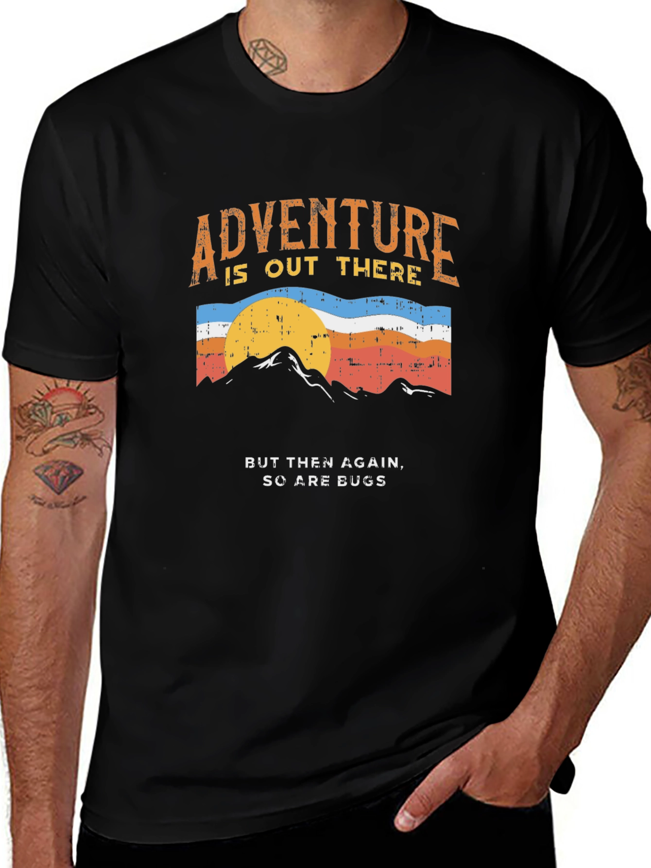 Adventure Tee: Out There But So Are Bugs!