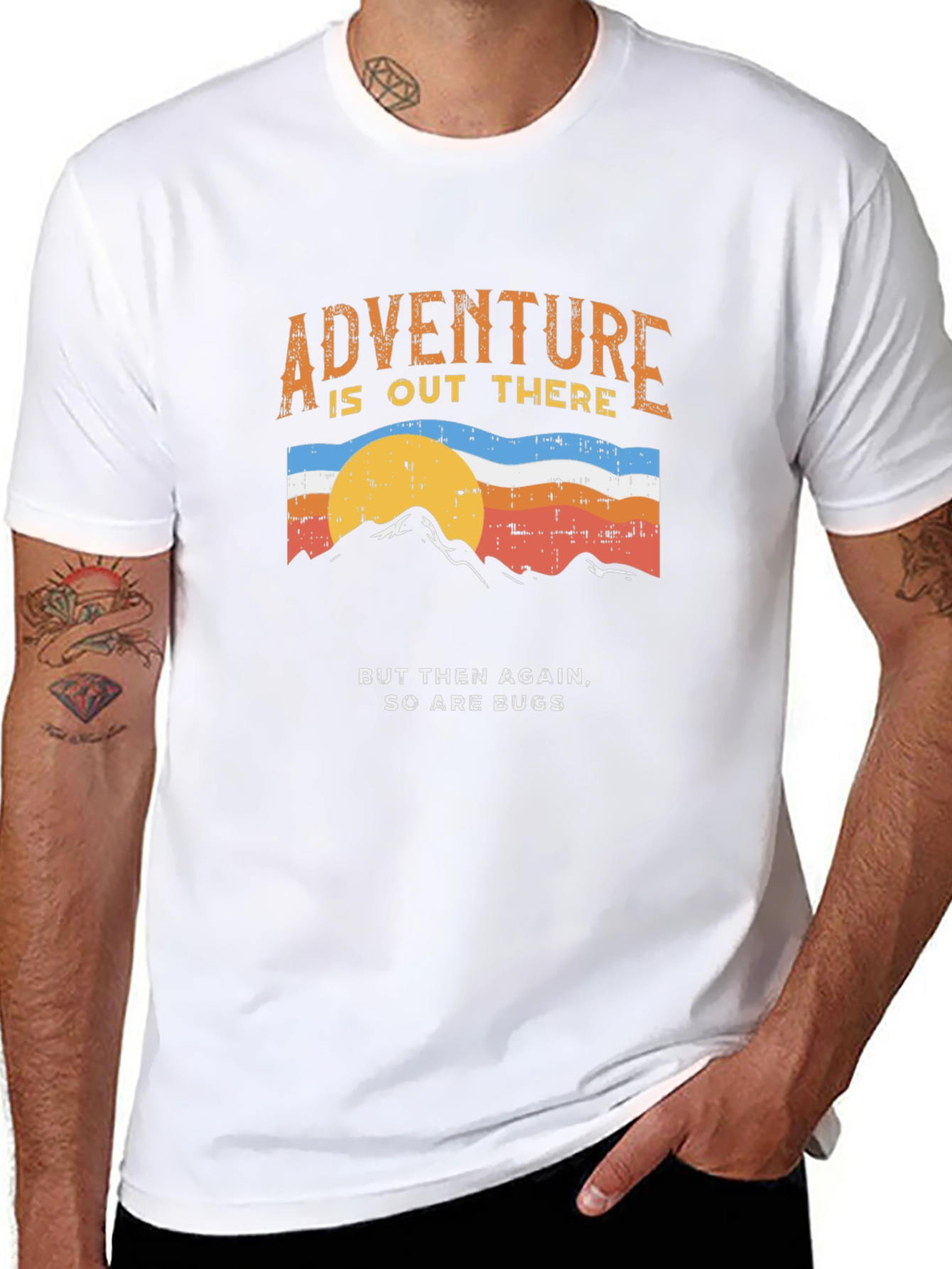 Adventure Tee: Out There But So Are Bugs!