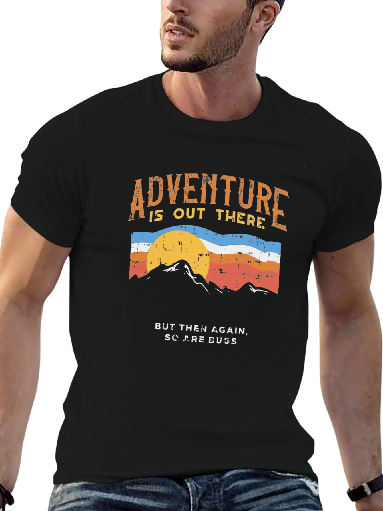 Adventure Tee: Out There But So Are Bugs!
