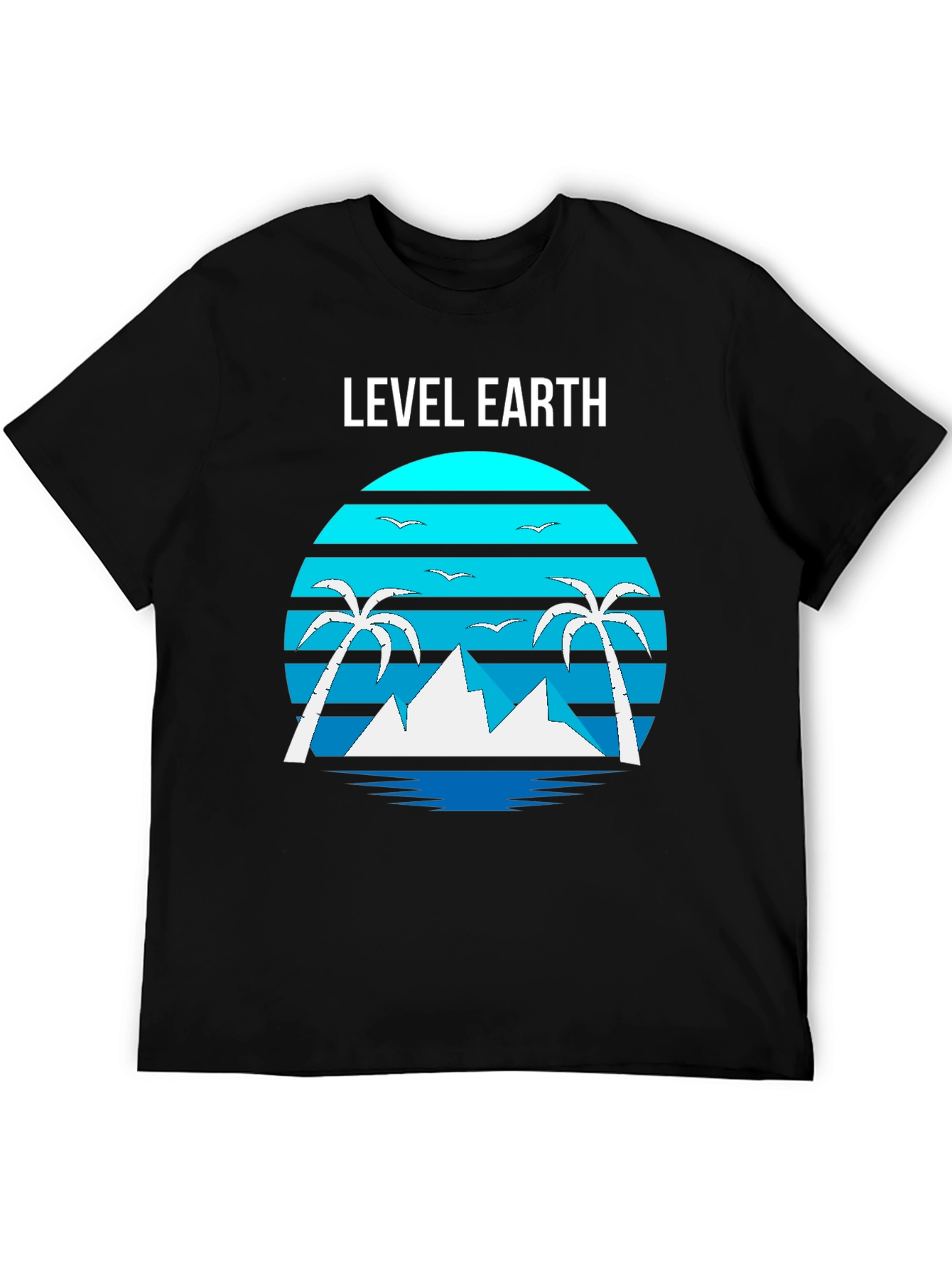 Level Earth Graphic Tee - Flat Earth Design T-Shirt