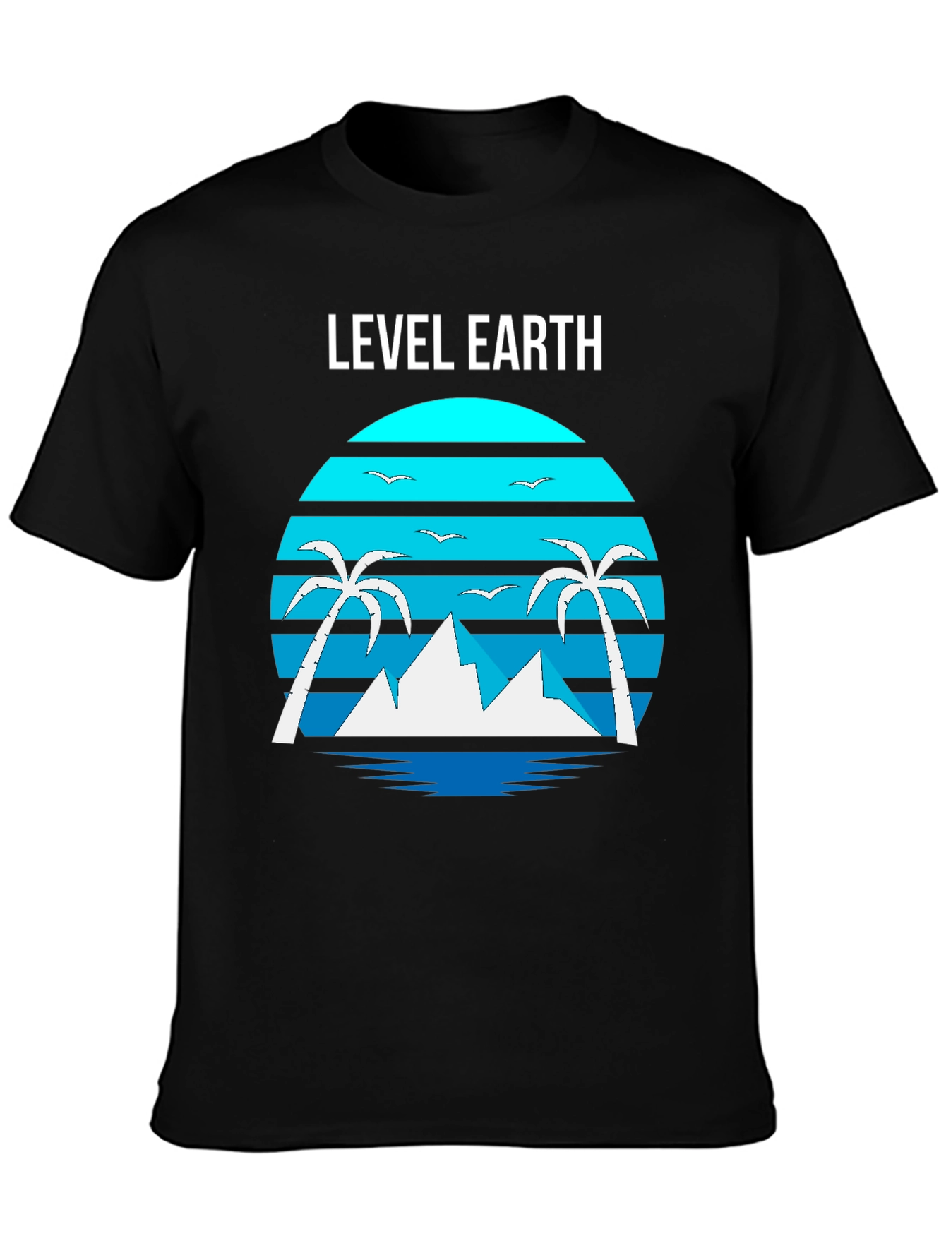 Level Earth Graphic Tee - Flat Earth Design T-Shirt
