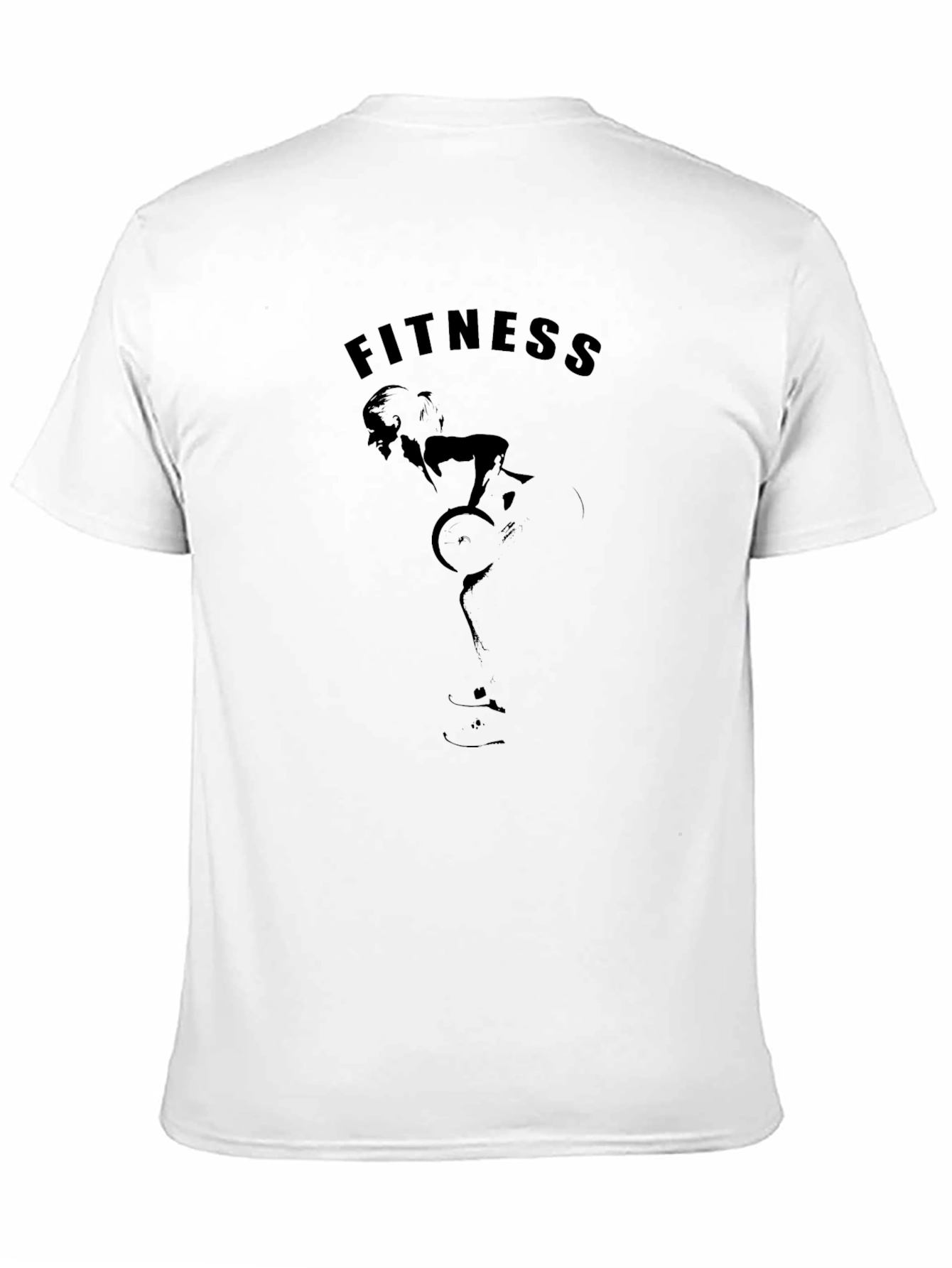 Fitness Graphic Tee - Black