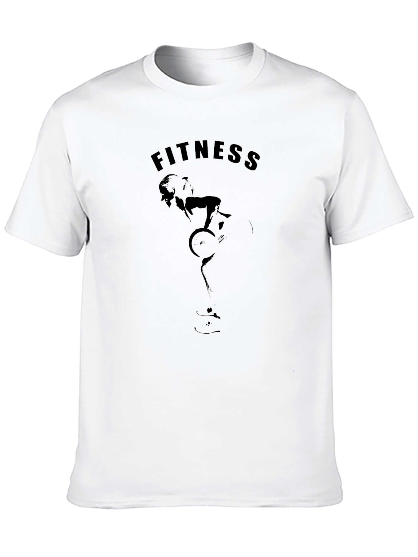 Fitness Graphic Tee - Black