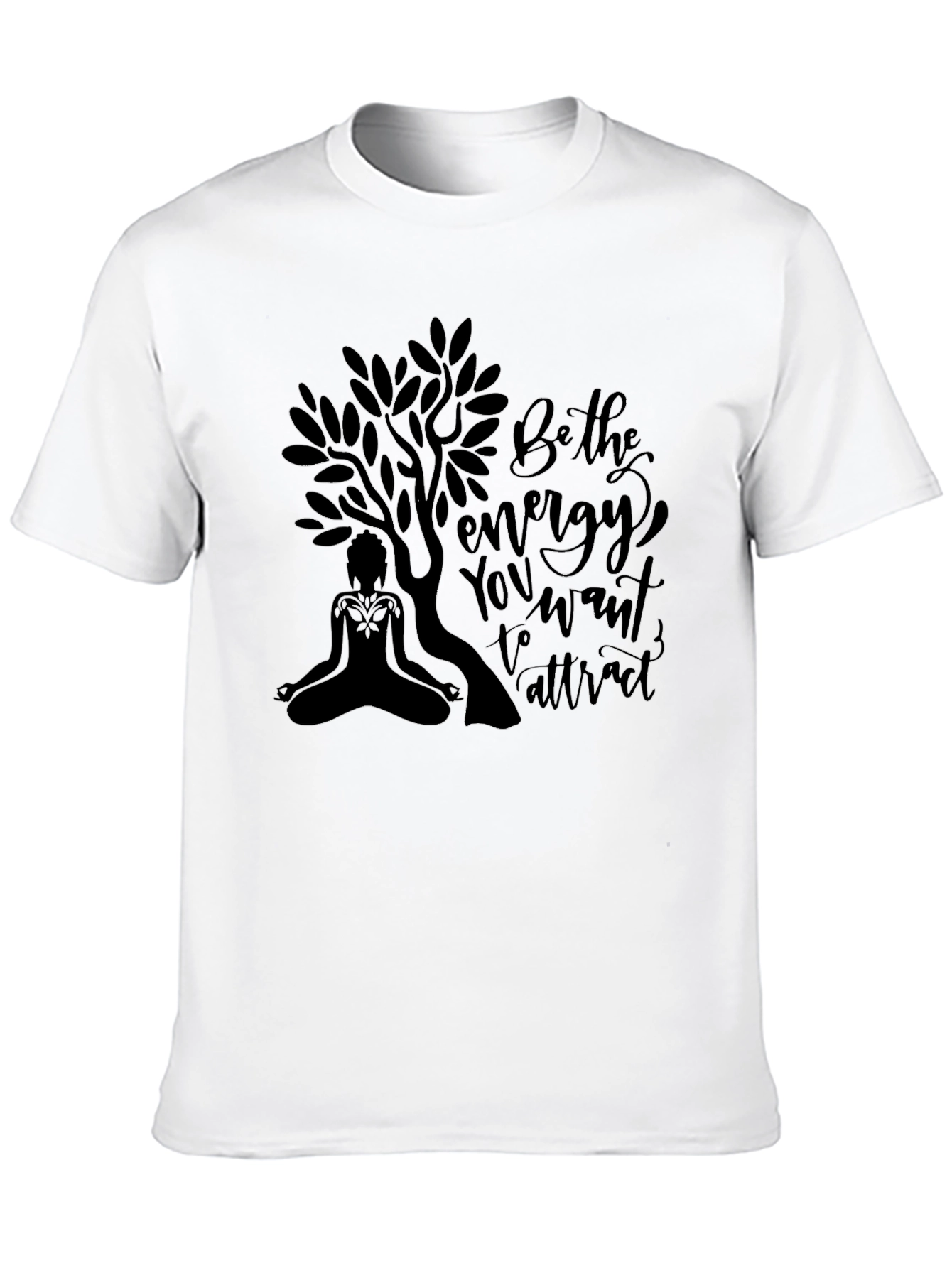 Be the Energy Tee - Yoga Tree Meditation Shirt
