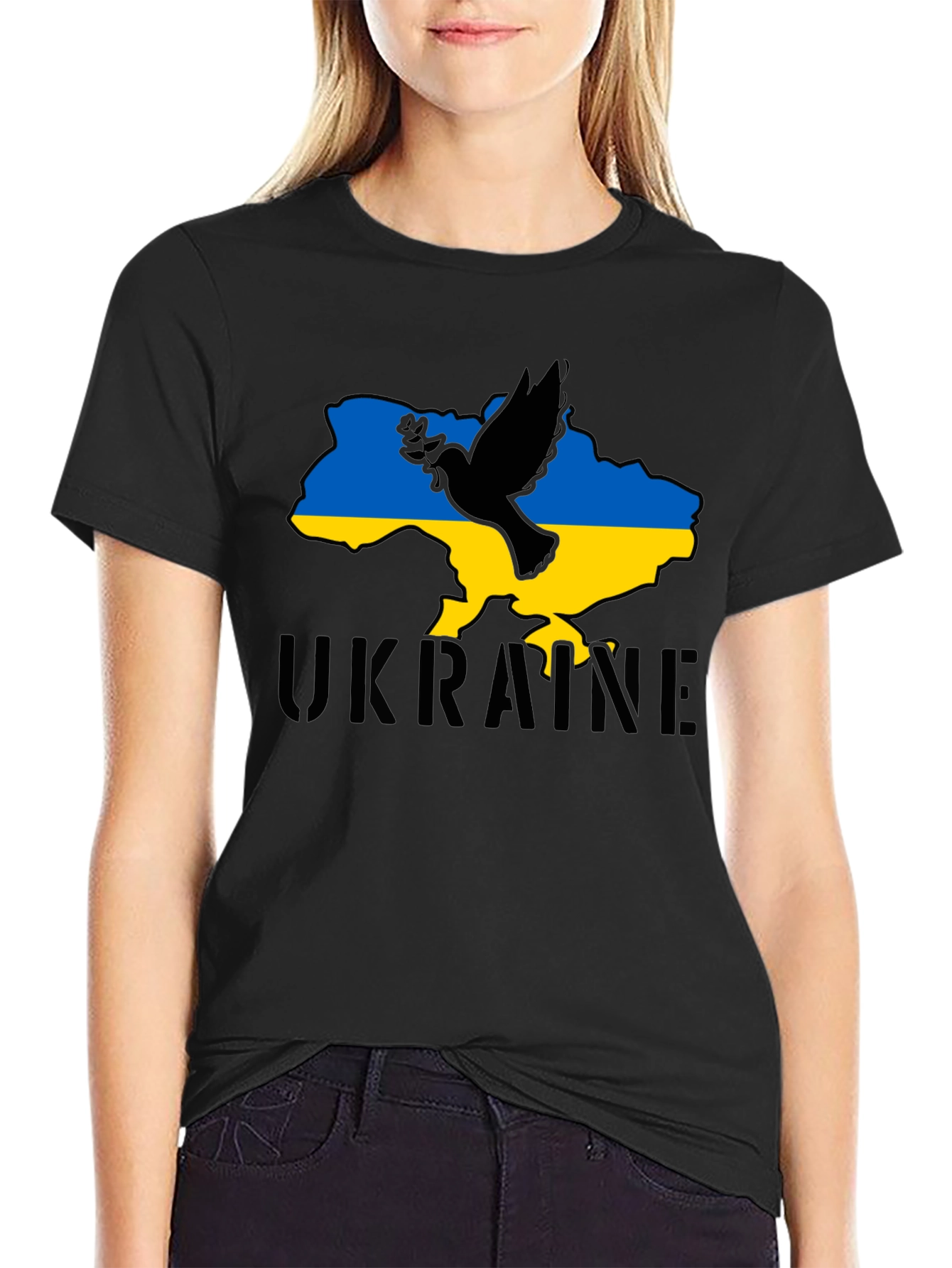 Ukraine Peace Dove T-Shirt