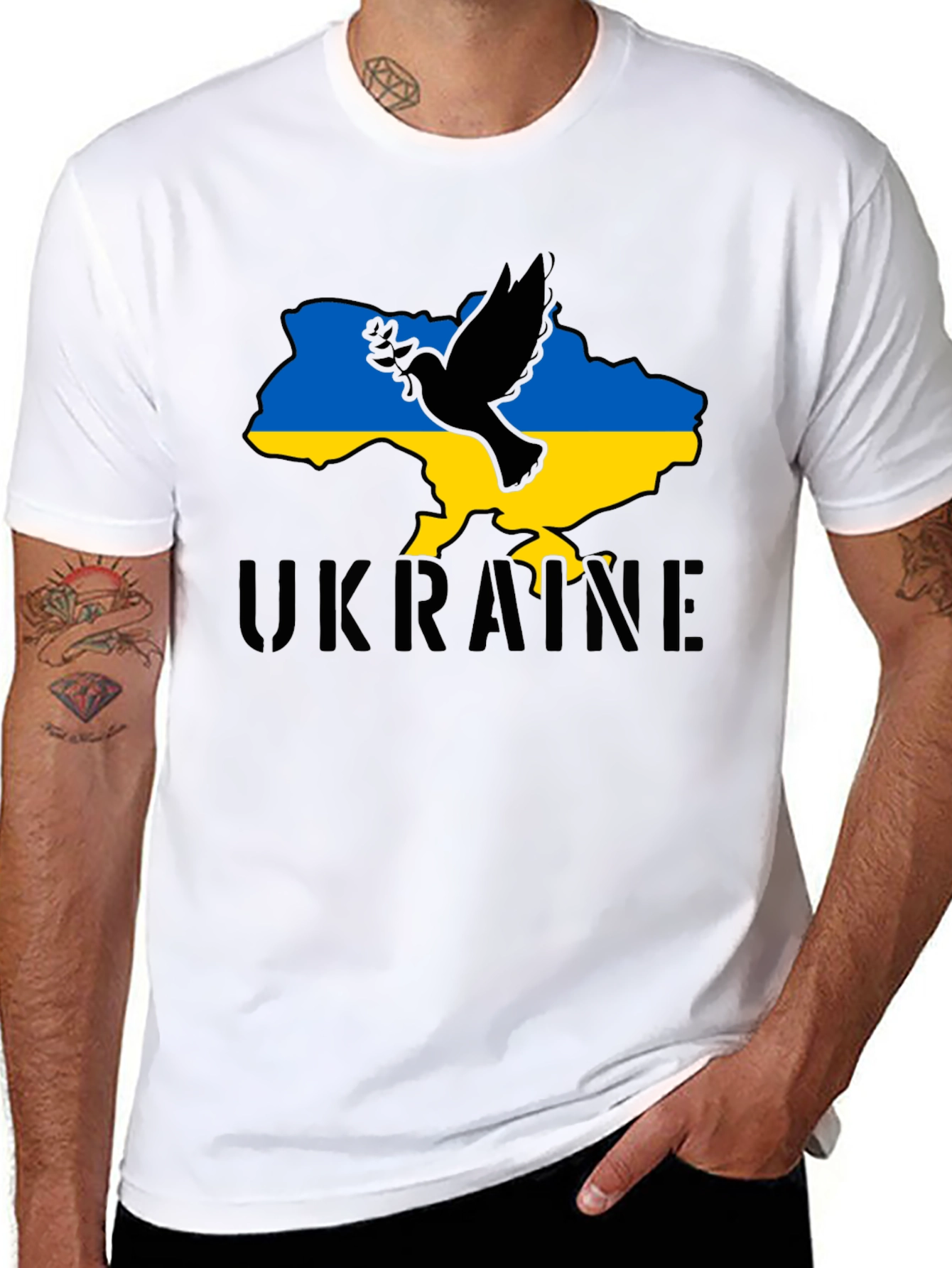 Ukraine Peace Dove T-Shirt