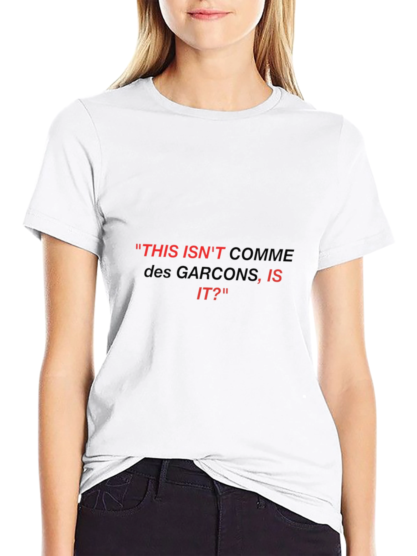 Comme Des Garcons Inspired Graphic Tee