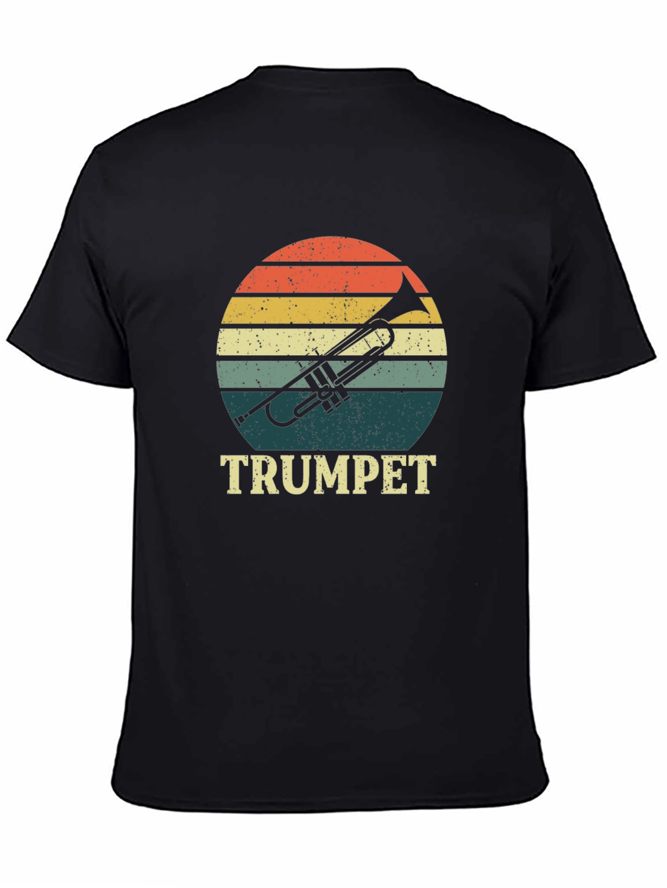 Retro Trumpet Sunset T-Shirt