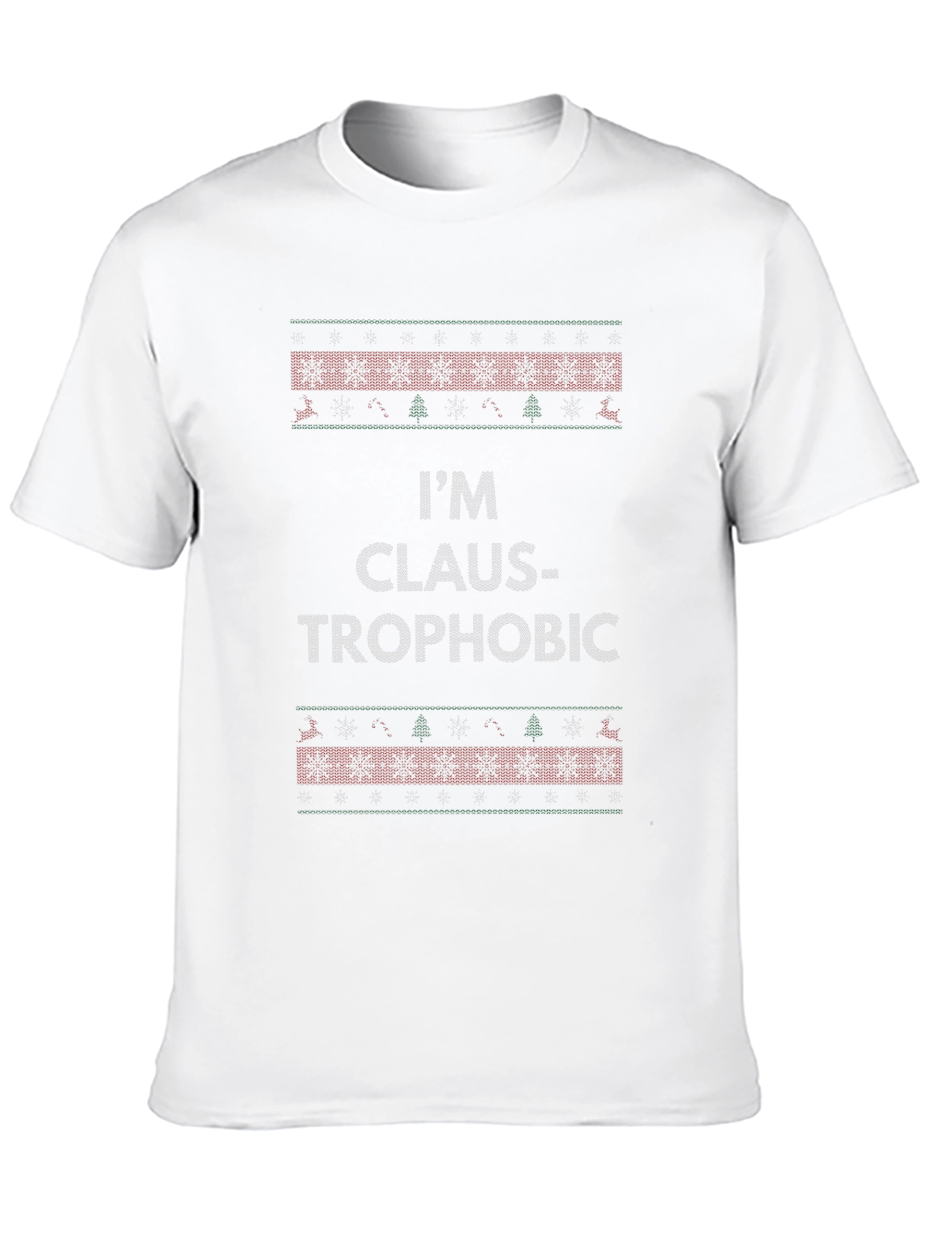 Im Claus-trophobic Christmas Tee