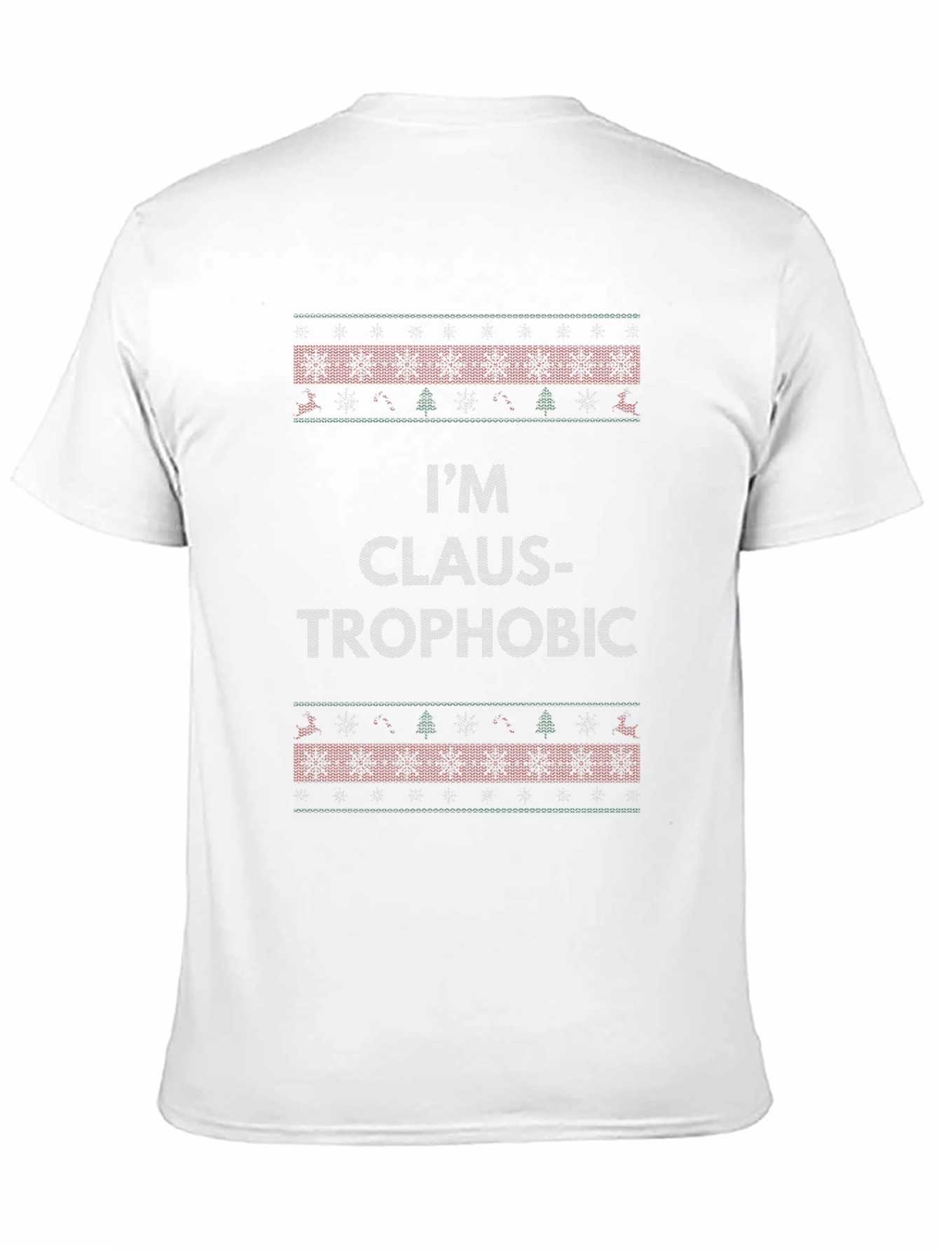 Im Claus-trophobic Christmas Tee