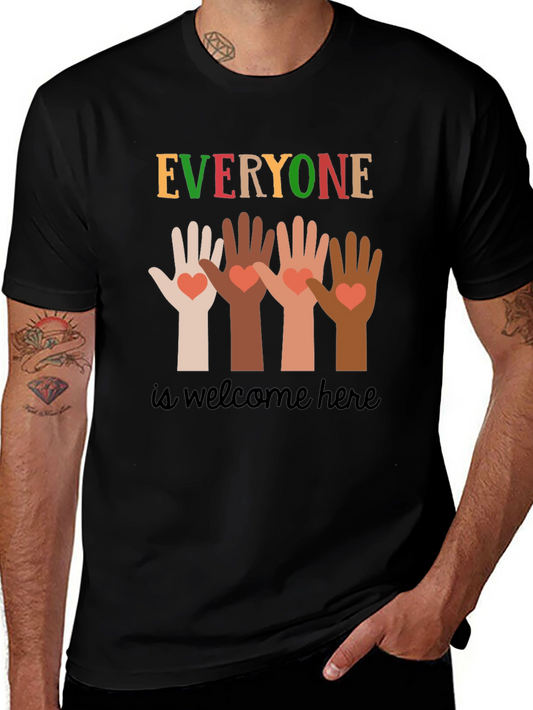 Everyone is Welcome Here Graphic Tee