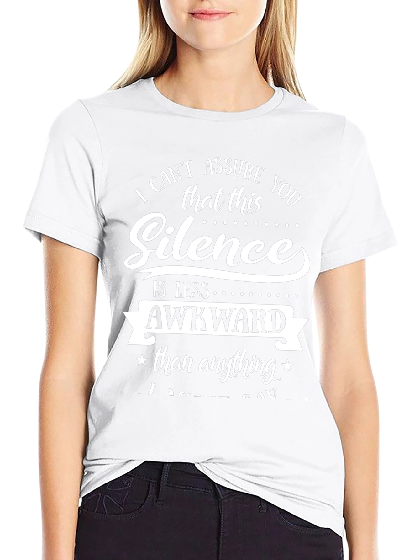 Awkward Silence Graphic T-Shirt