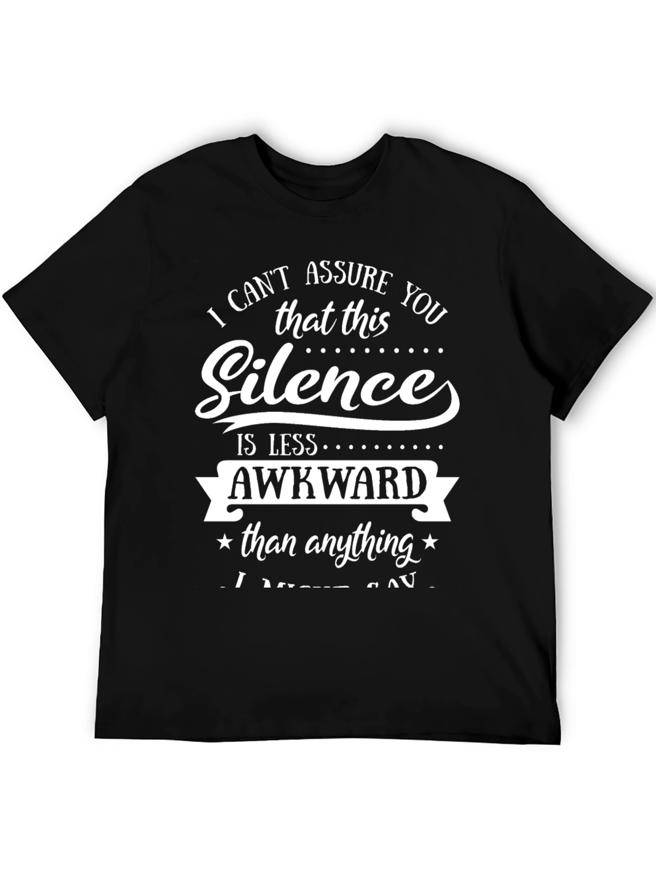 Awkward Silence Graphic T-Shirt
